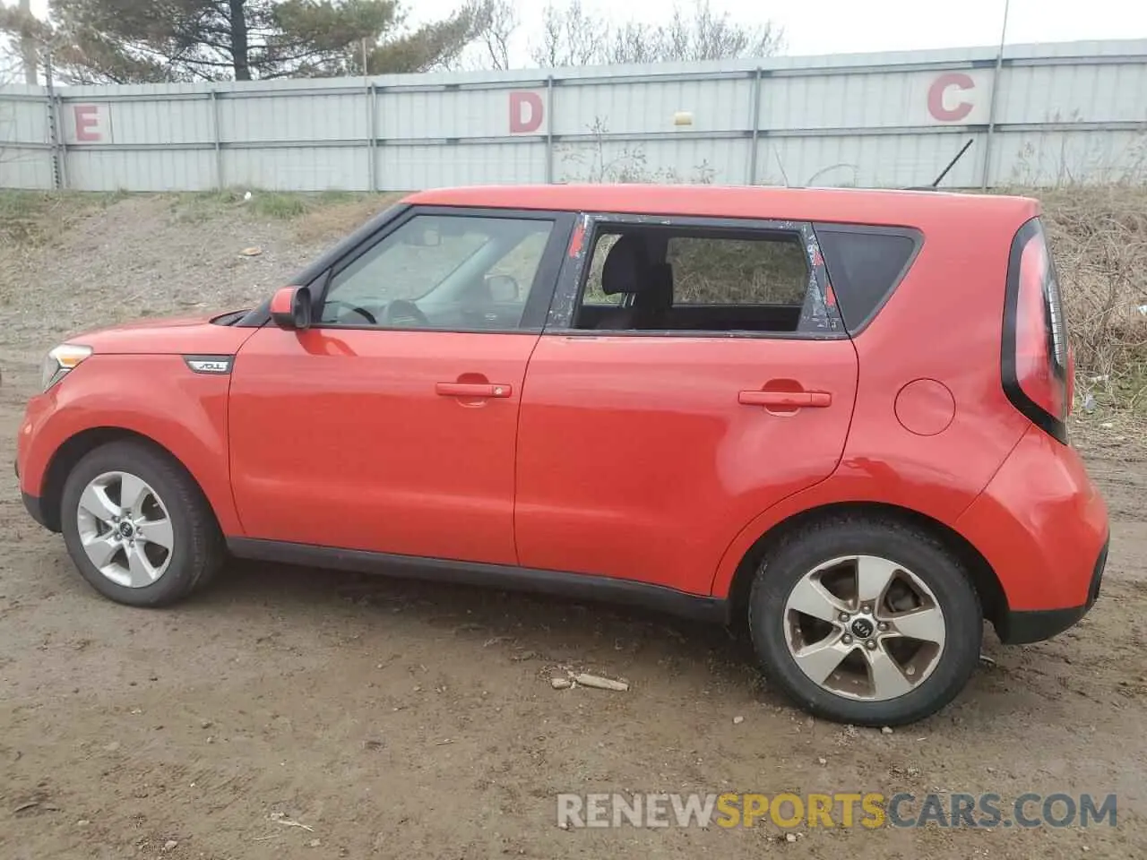 2 Photograph of a damaged car KNDJN2A24K7655435 KIA SOUL 2019