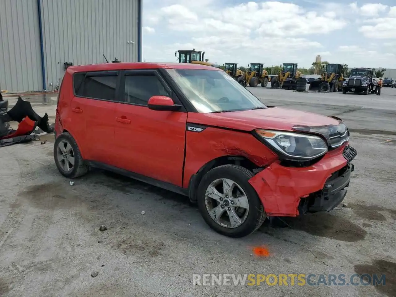 4 Photograph of a damaged car KNDJN2A24K7659145 KIA SOUL 2019