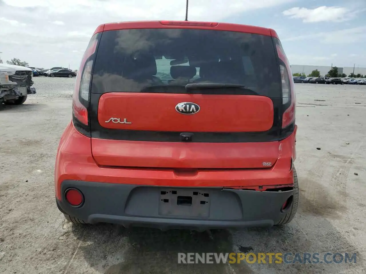 6 Photograph of a damaged car KNDJN2A24K7659145 KIA SOUL 2019