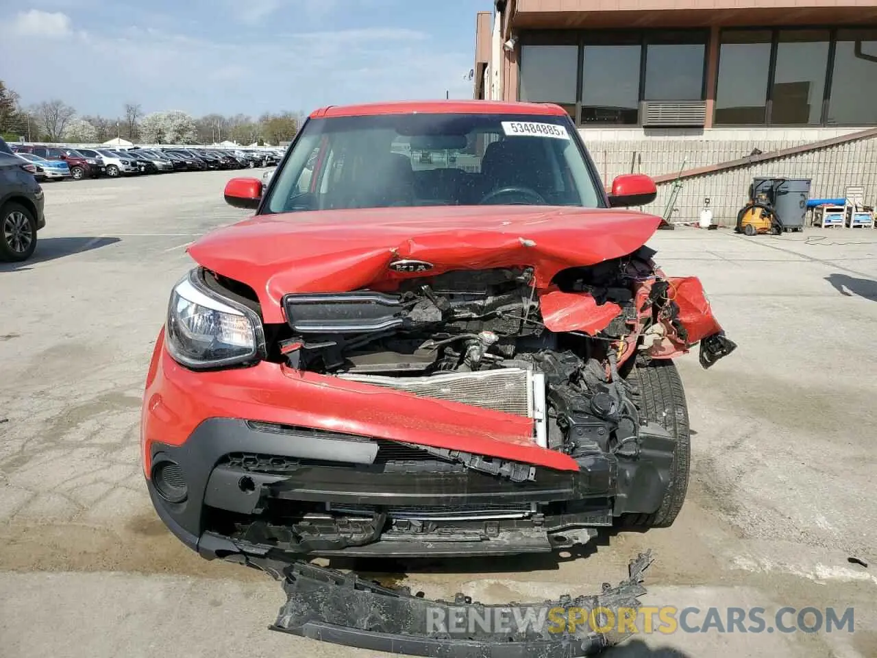 5 Photograph of a damaged car KNDJN2A24K7662899 KIA SOUL 2019