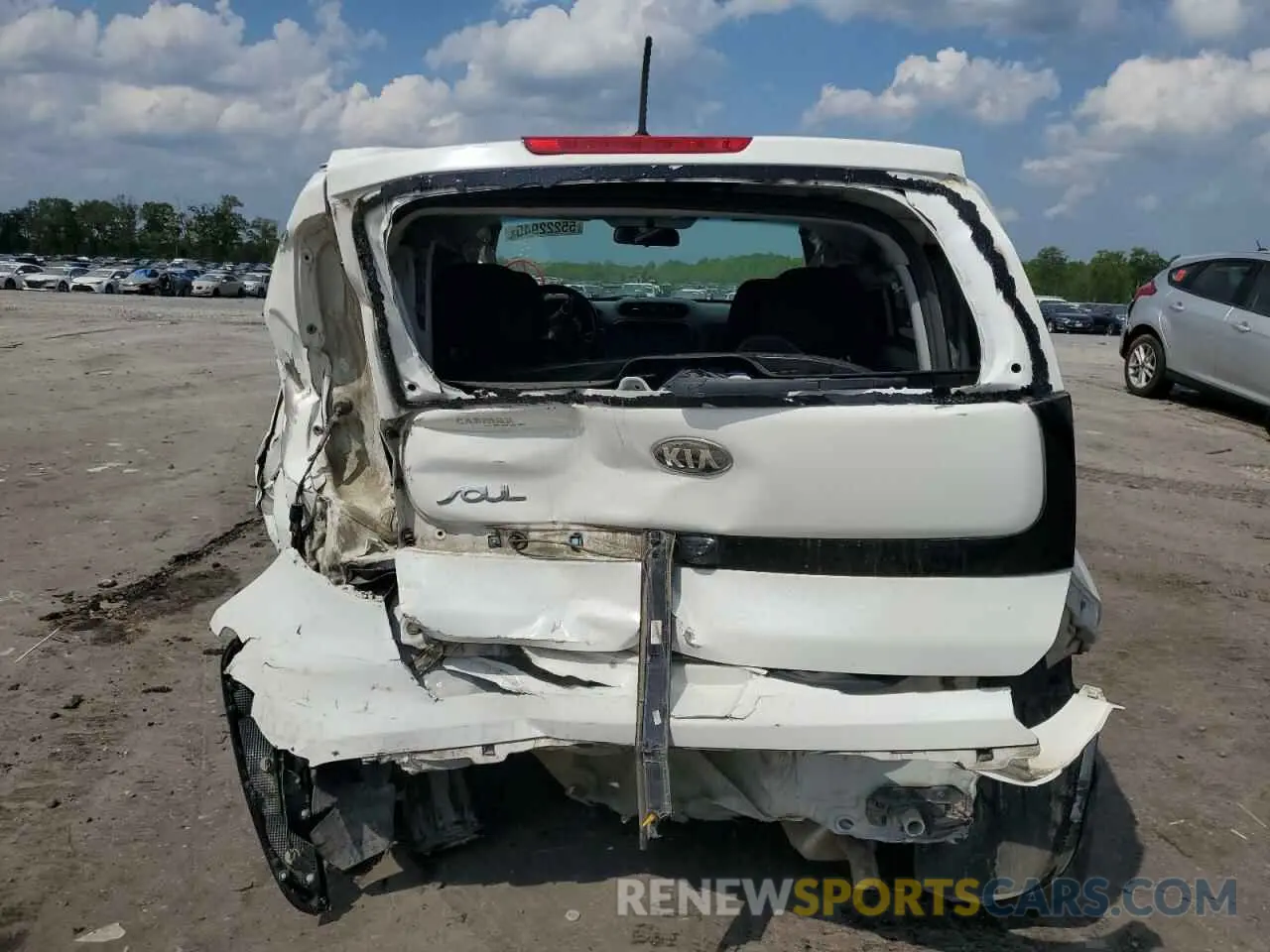 6 Photograph of a damaged car KNDJN2A24K7664605 KIA SOUL 2019