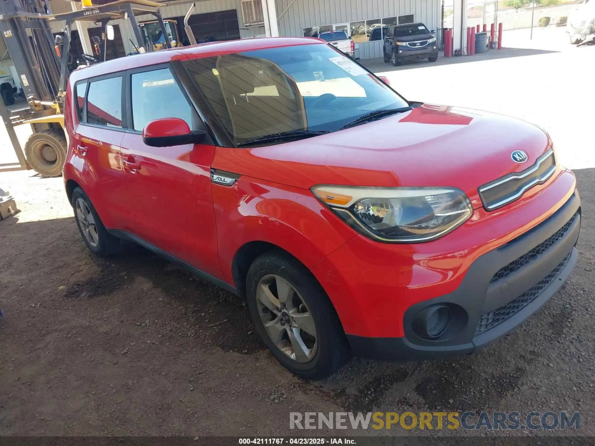 1 Photograph of a damaged car KNDJN2A24K7677810 KIA SOUL 2019