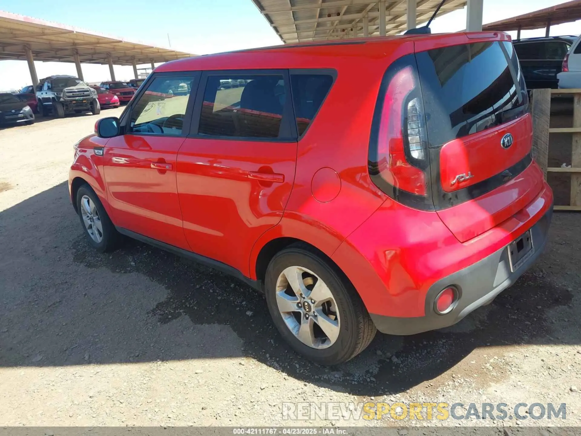 3 Photograph of a damaged car KNDJN2A24K7677810 KIA SOUL 2019