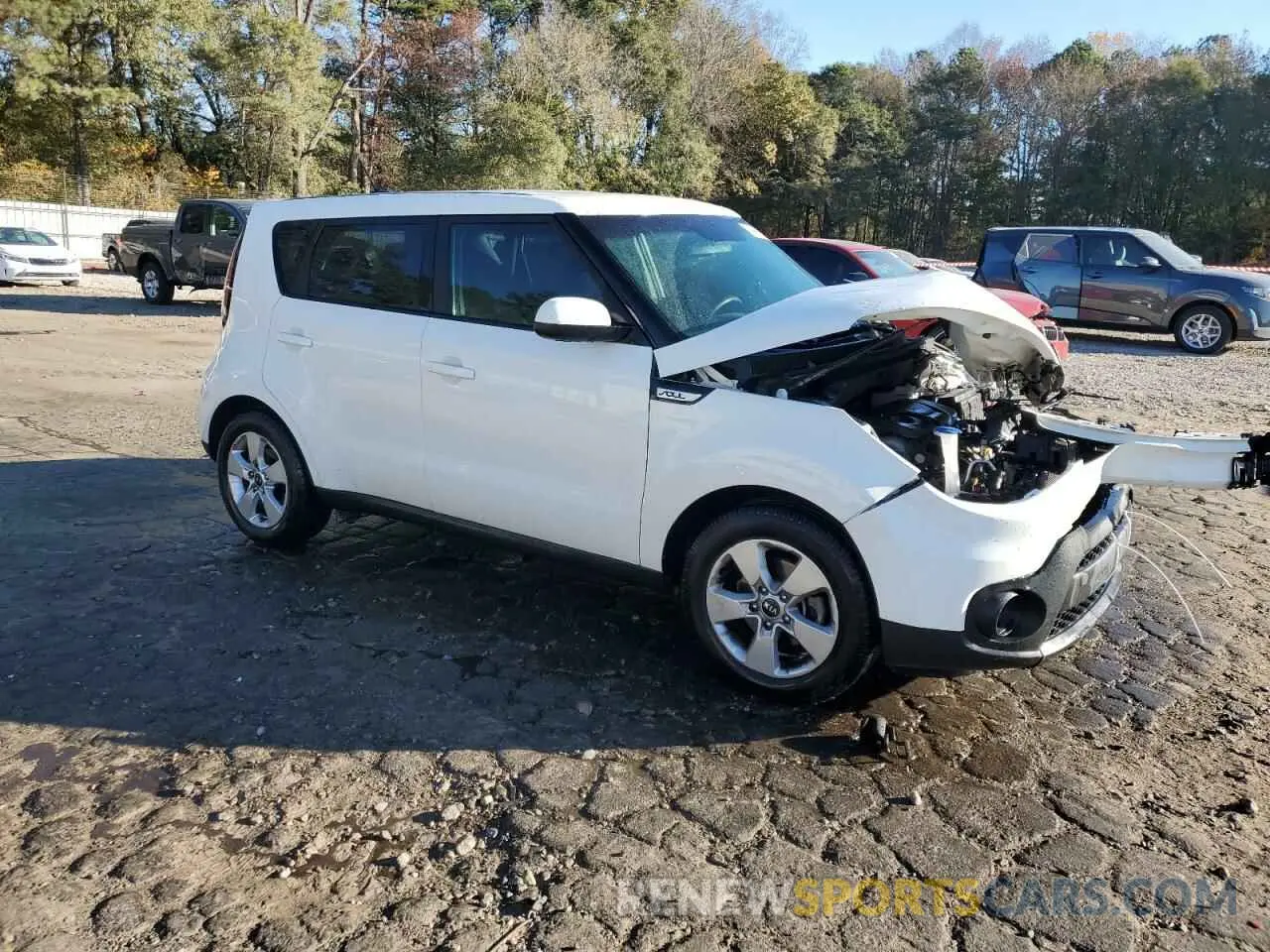 4 Photograph of a damaged car KNDJN2A24K7688340 KIA SOUL 2019