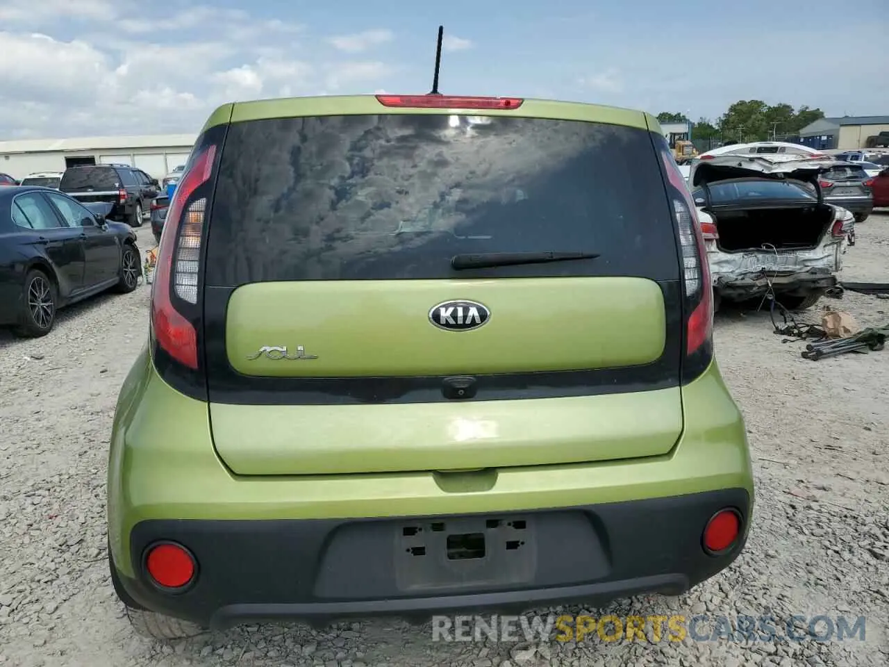 6 Photograph of a damaged car KNDJN2A24K7913937 KIA SOUL 2019