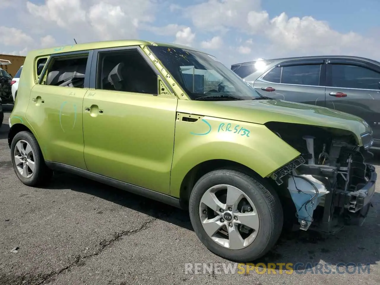 4 Photograph of a damaged car KNDJN2A24K7920774 KIA SOUL 2019