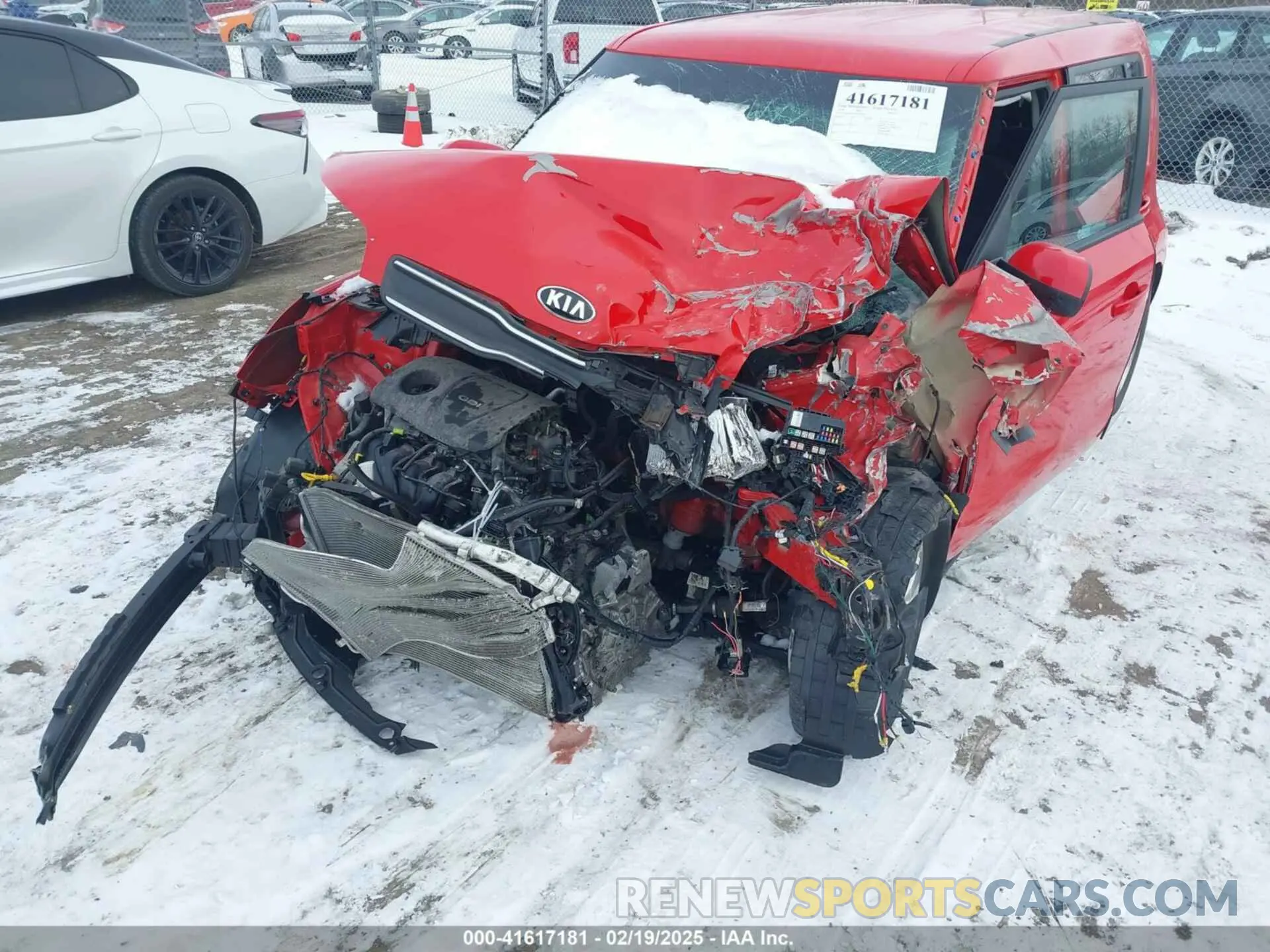 6 Photograph of a damaged car KNDJN2A25K7007070 KIA SOUL 2019