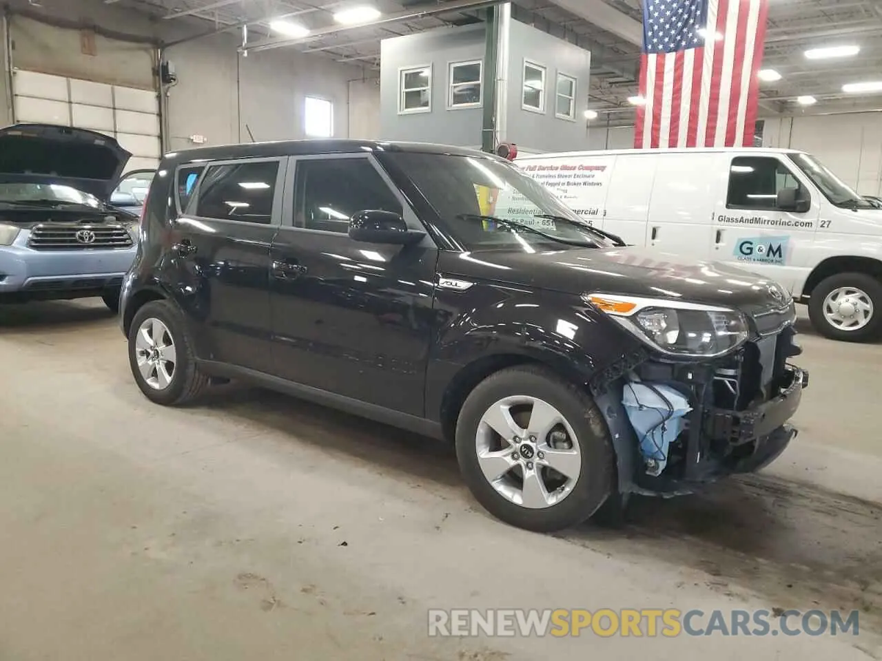 4 Photograph of a damaged car KNDJN2A25K7016724 KIA SOUL 2019