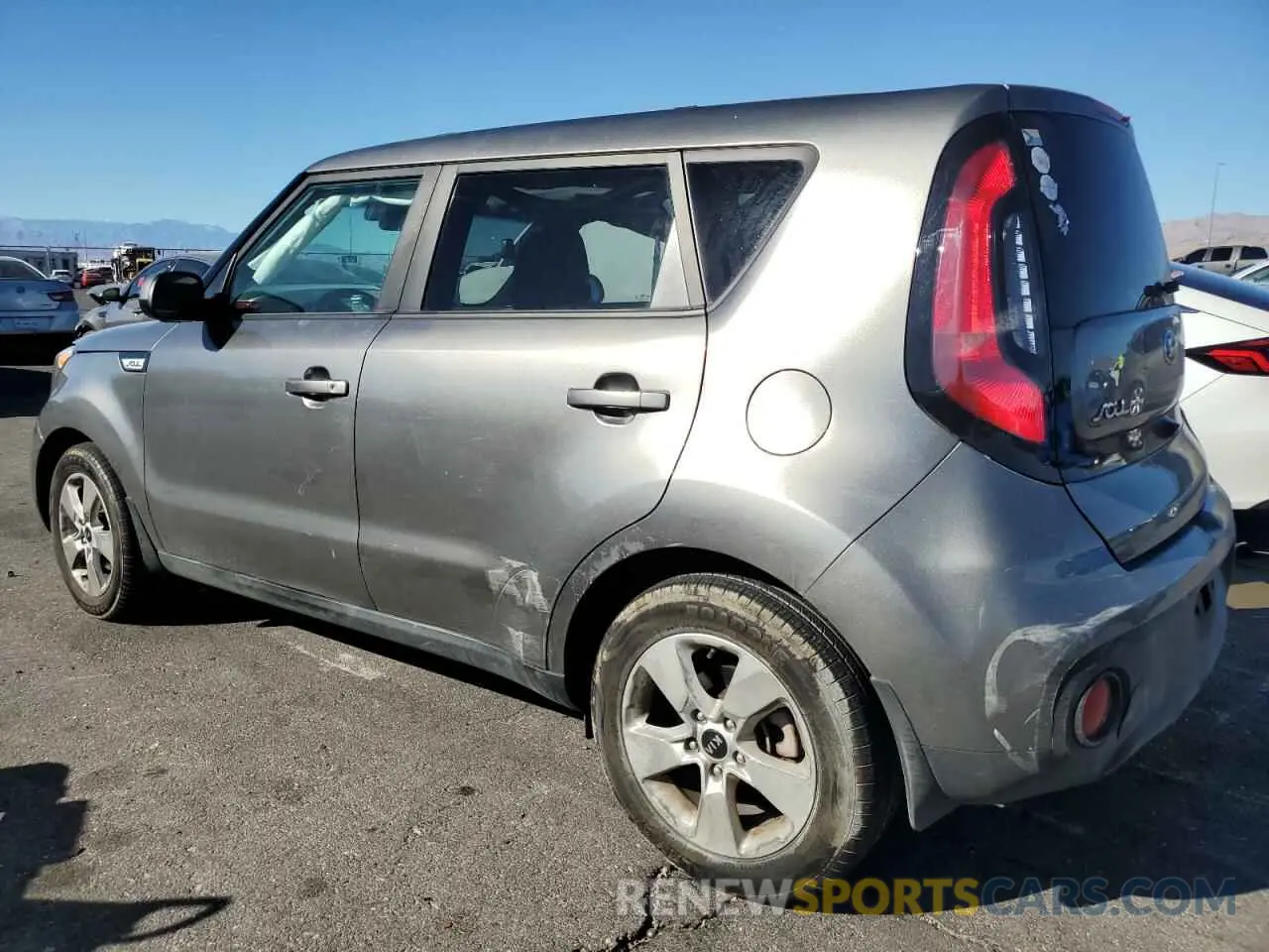 2 Photograph of a damaged car KNDJN2A25K7643116 KIA SOUL 2019