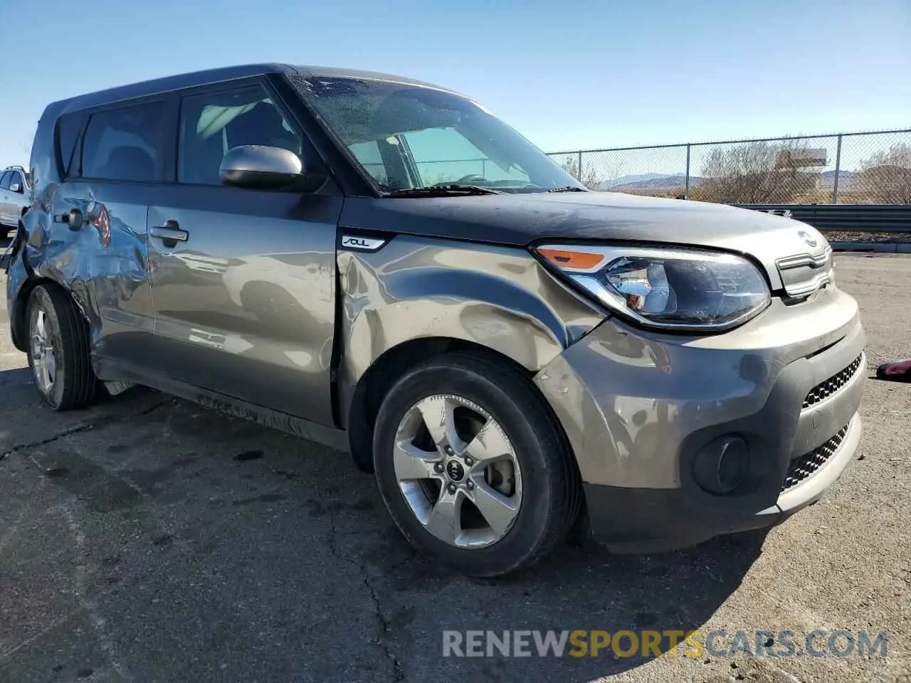 4 Photograph of a damaged car KNDJN2A25K7643116 KIA SOUL 2019
