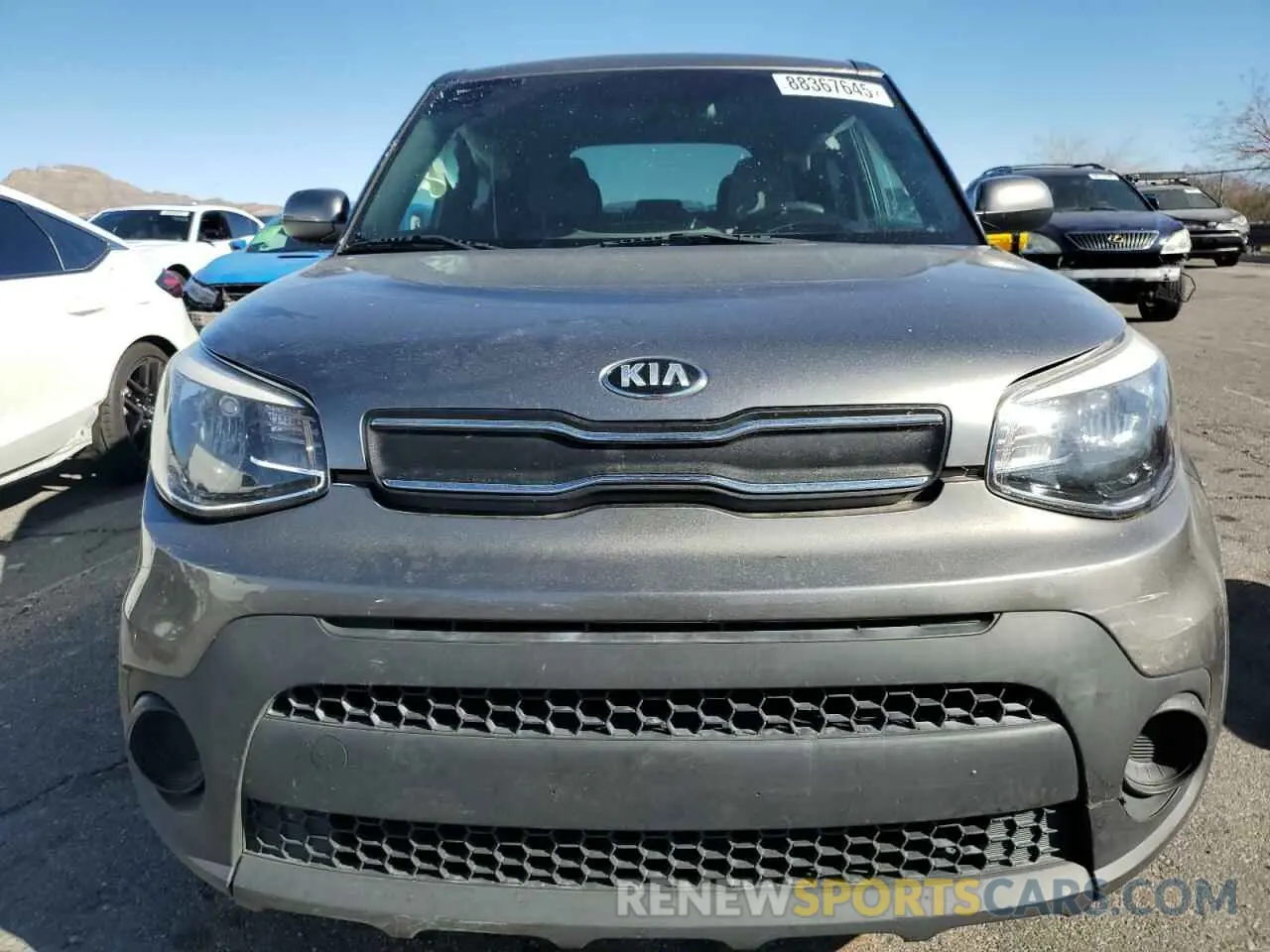 5 Photograph of a damaged car KNDJN2A25K7643116 KIA SOUL 2019