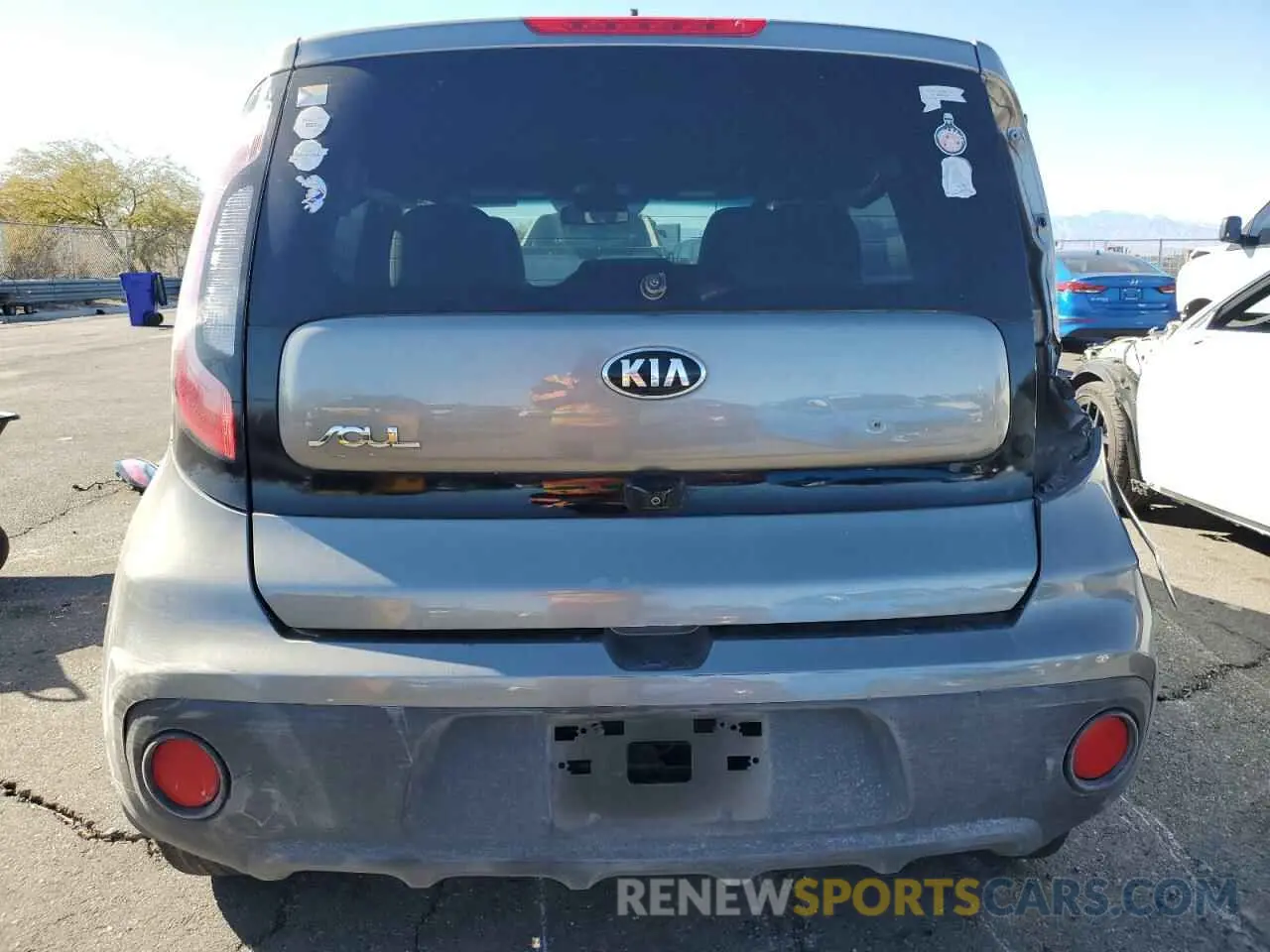 6 Photograph of a damaged car KNDJN2A25K7643116 KIA SOUL 2019