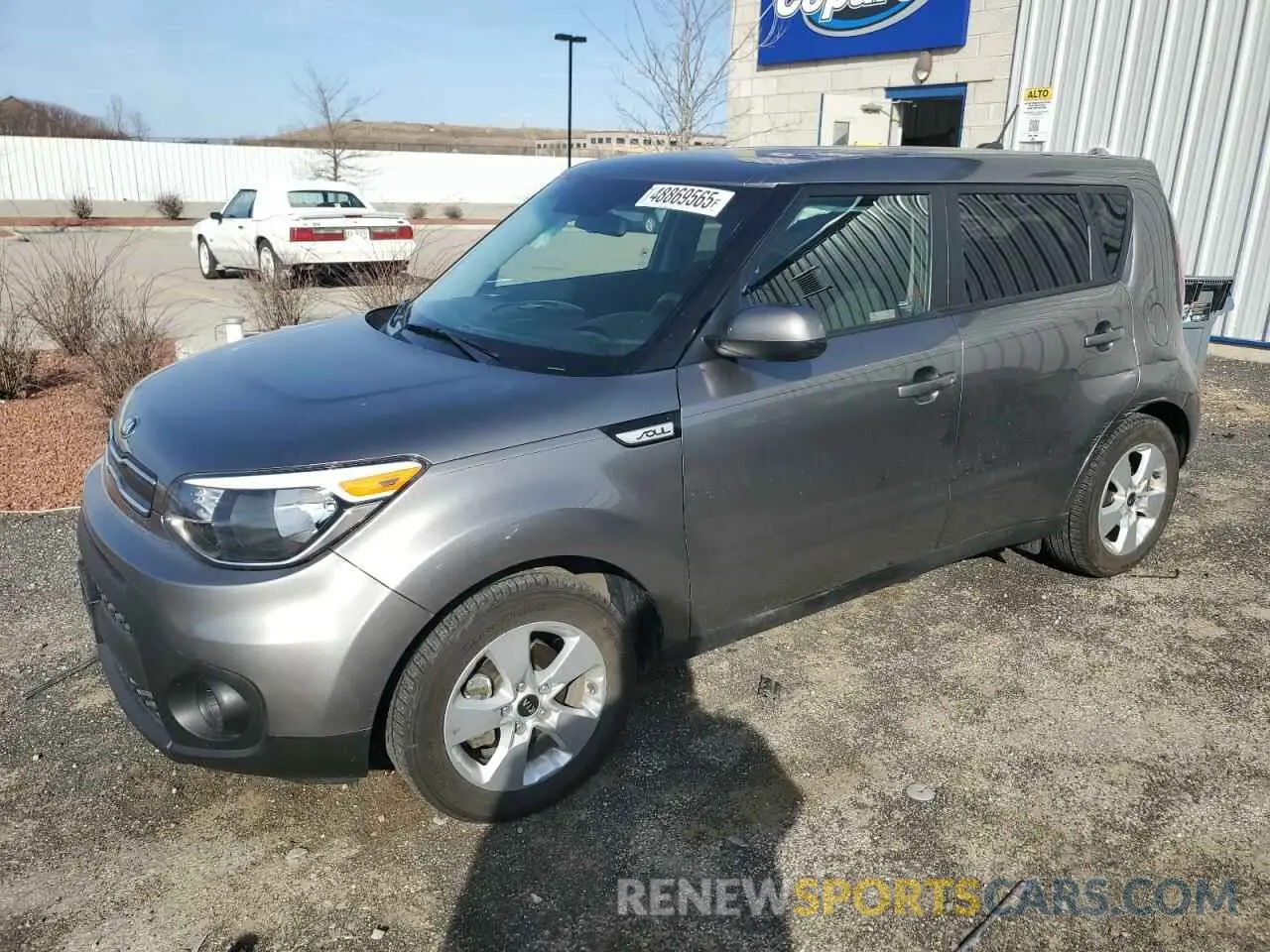 1 Photograph of a damaged car KNDJN2A25K7669568 KIA SOUL 2019