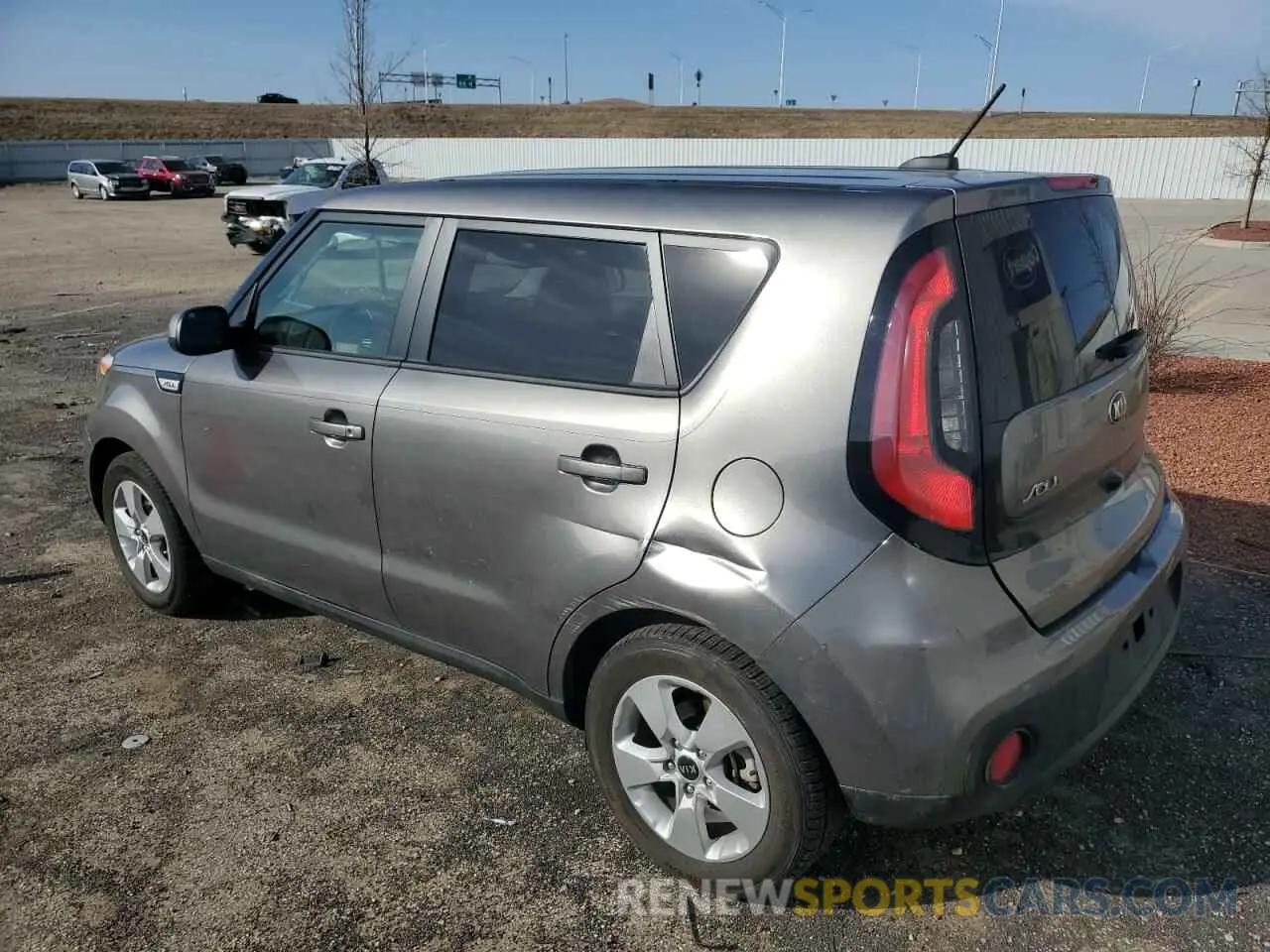 2 Photograph of a damaged car KNDJN2A25K7669568 KIA SOUL 2019