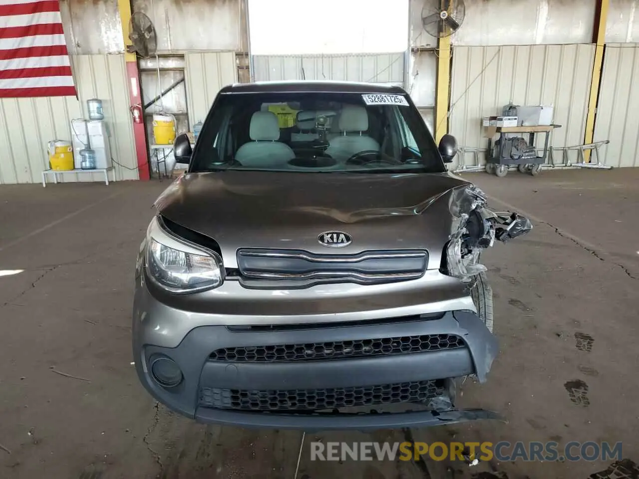 5 Photograph of a damaged car KNDJN2A25K7688976 KIA SOUL 2019