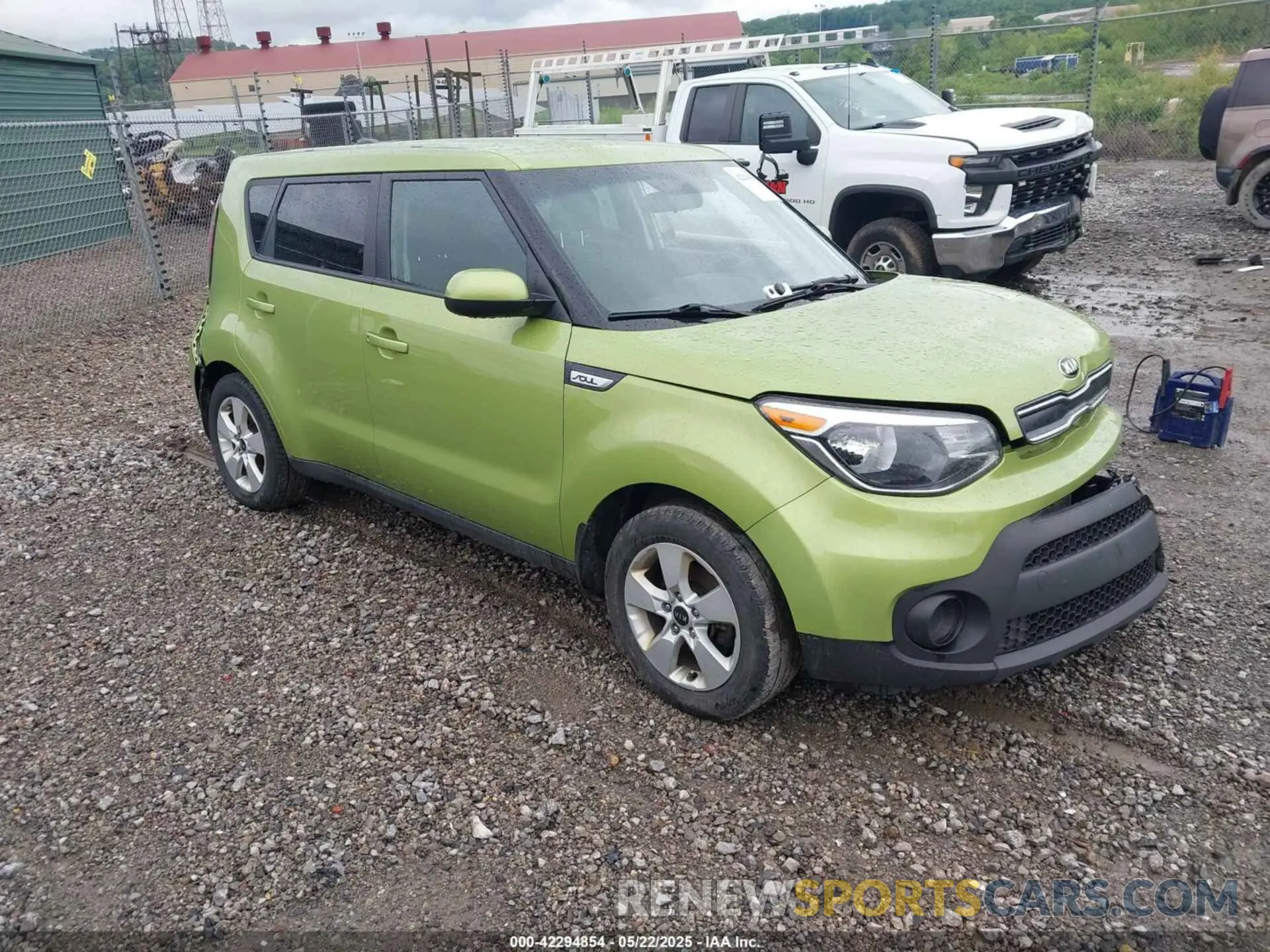 1 Photograph of a damaged car KNDJN2A25K7910206 KIA SOUL 2019