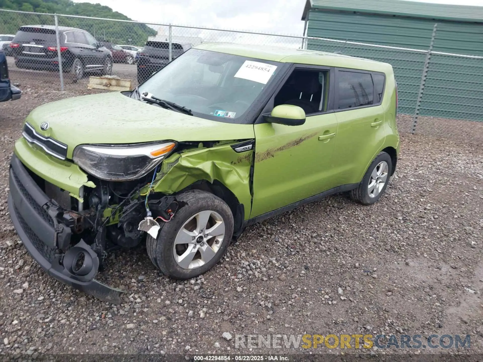 2 Photograph of a damaged car KNDJN2A25K7910206 KIA SOUL 2019