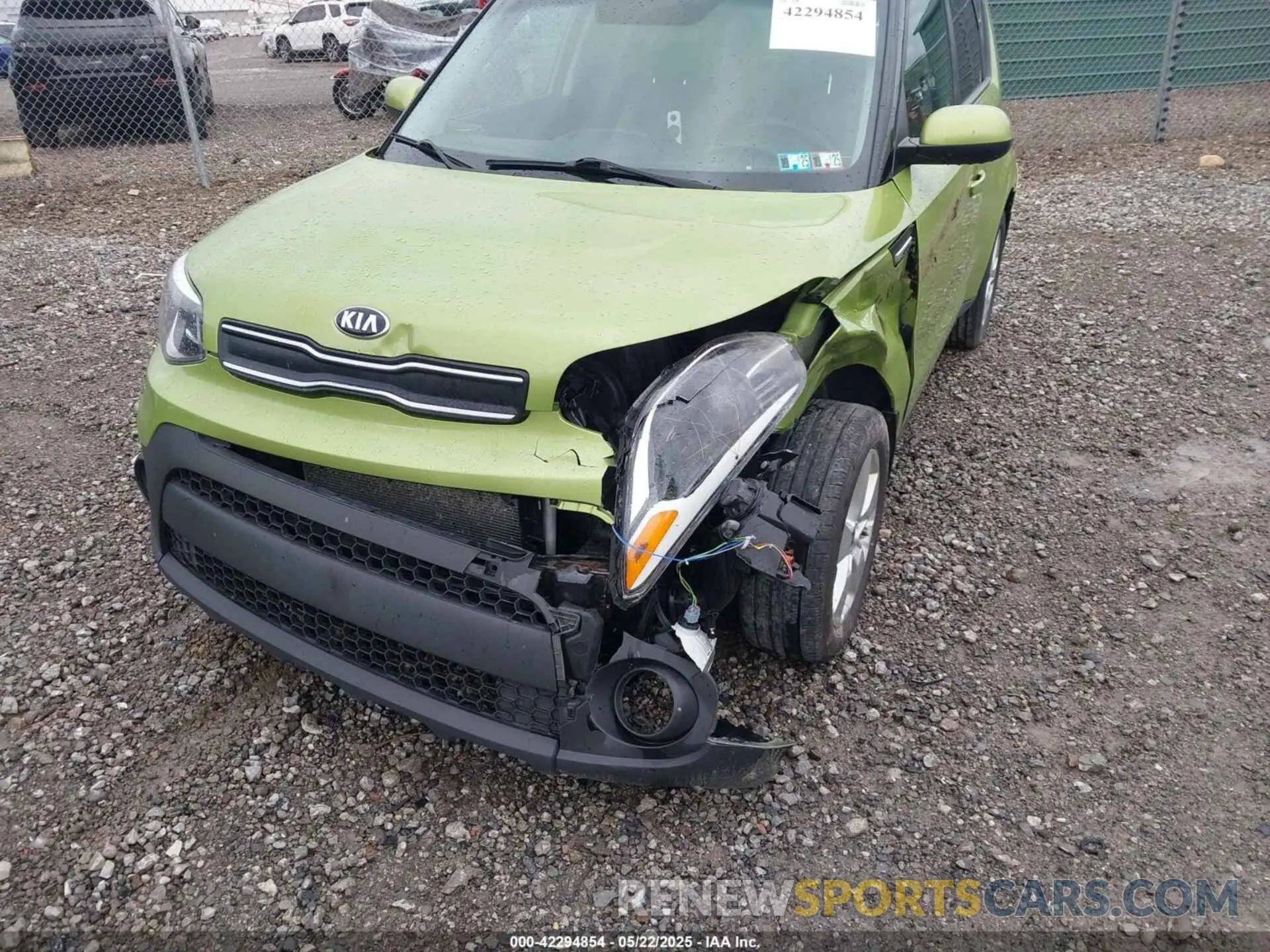 6 Photograph of a damaged car KNDJN2A25K7910206 KIA SOUL 2019