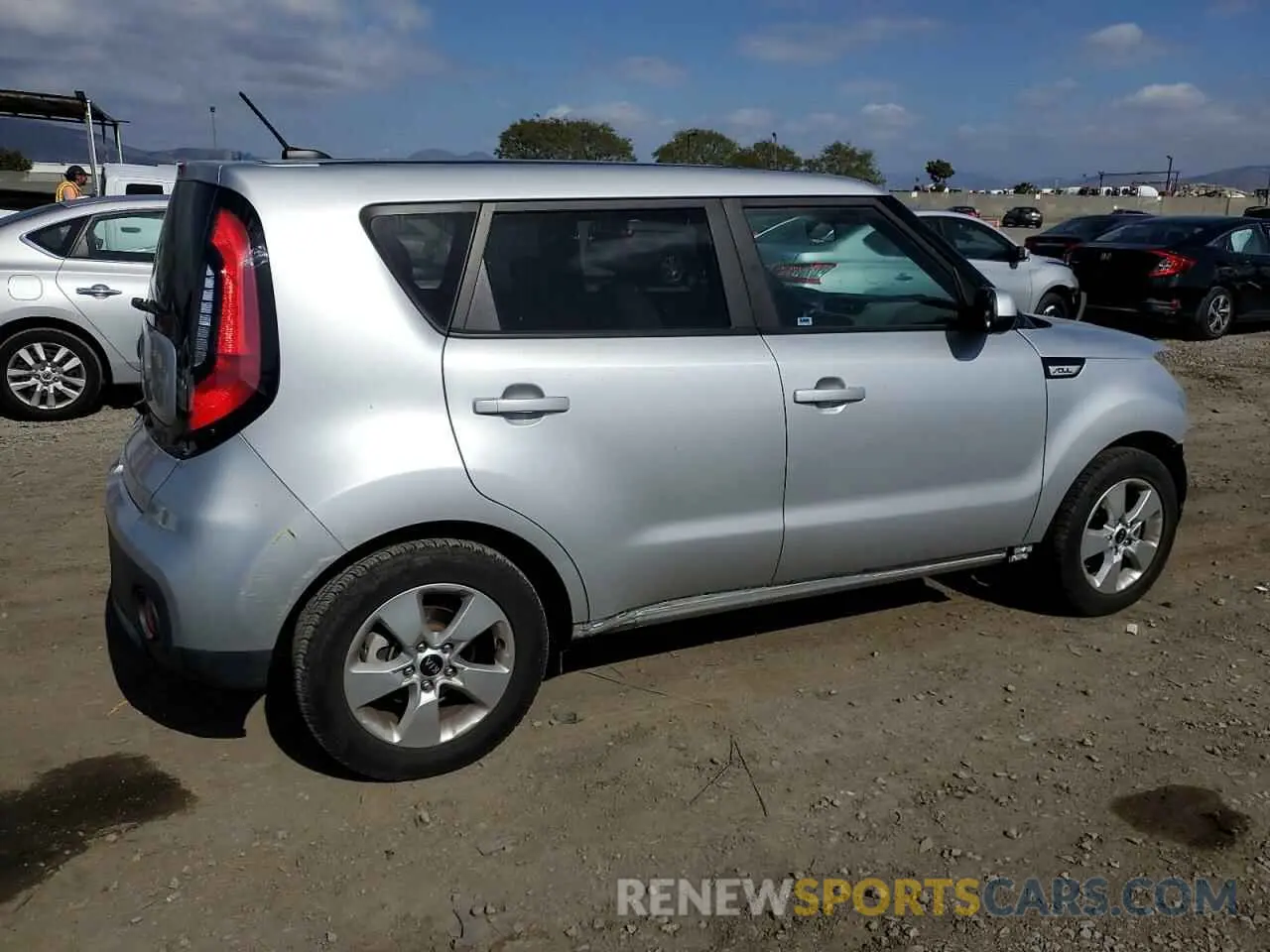 3 Photograph of a damaged car KNDJN2A26K7017204 KIA SOUL 2019