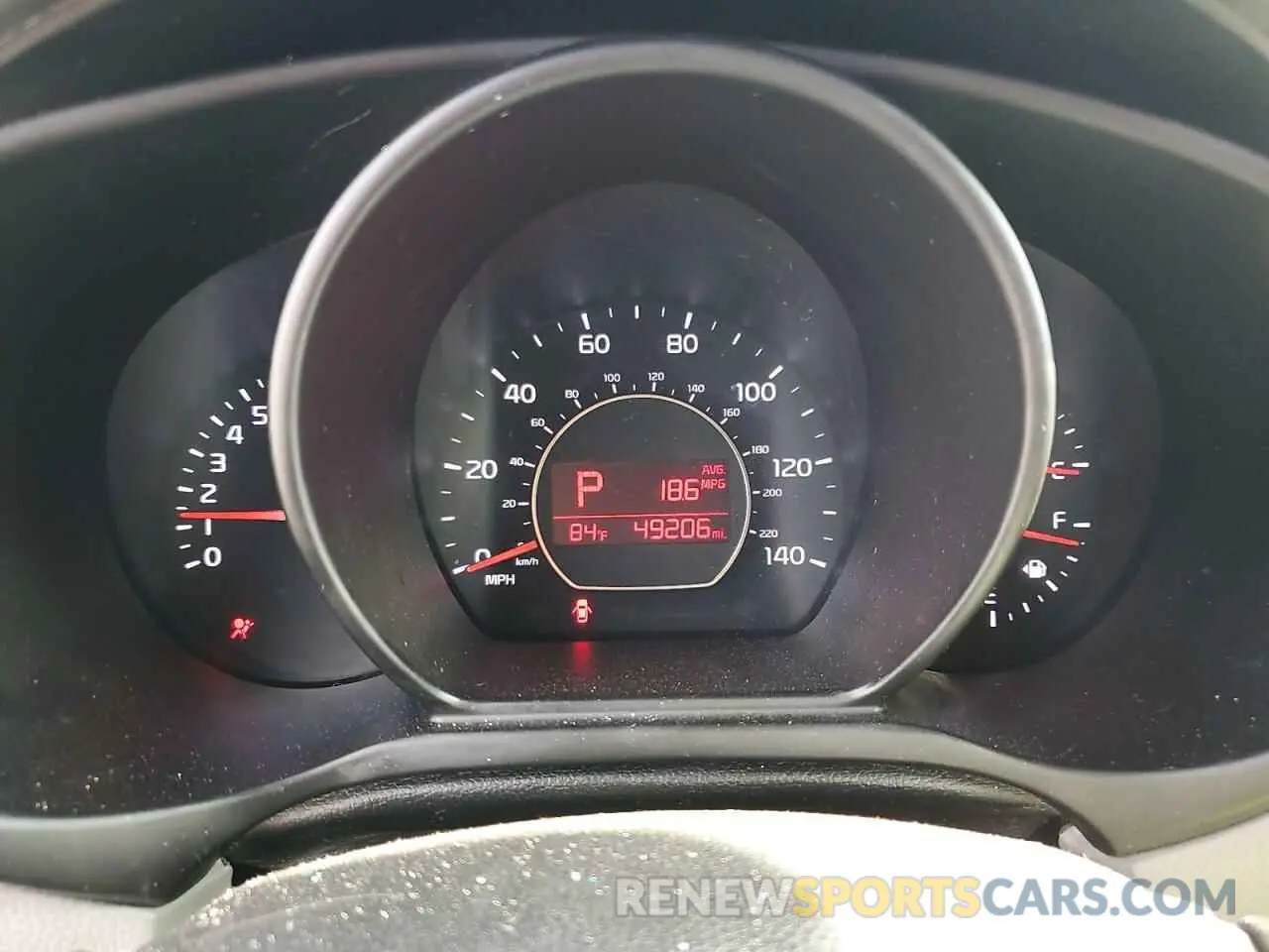 9 Photograph of a damaged car KNDJN2A26K7017204 KIA SOUL 2019