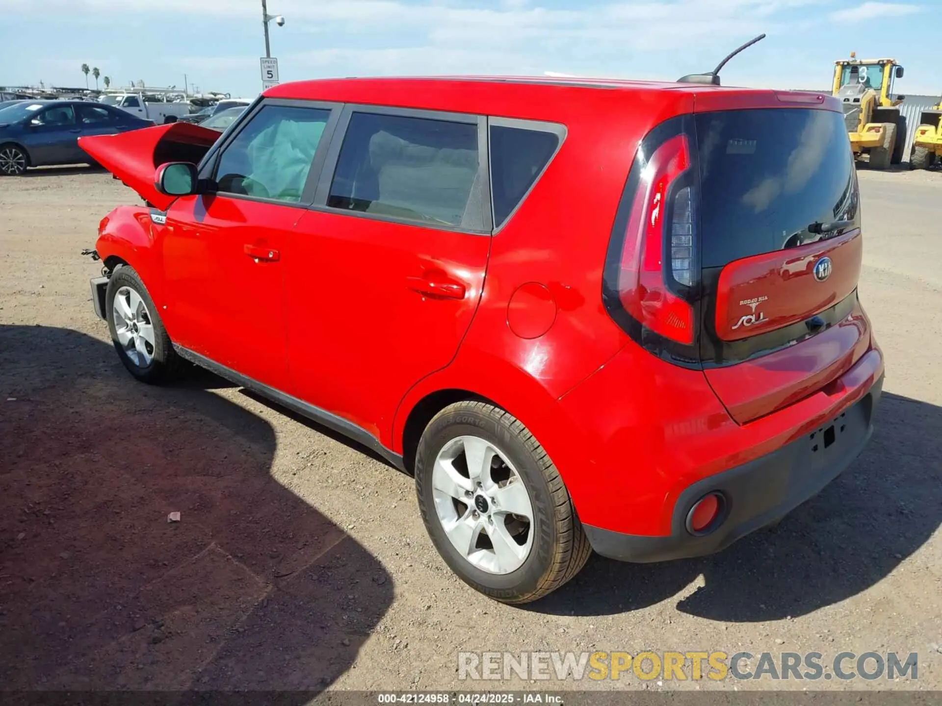 3 Photograph of a damaged car KNDJN2A26K7668364 KIA SOUL 2019