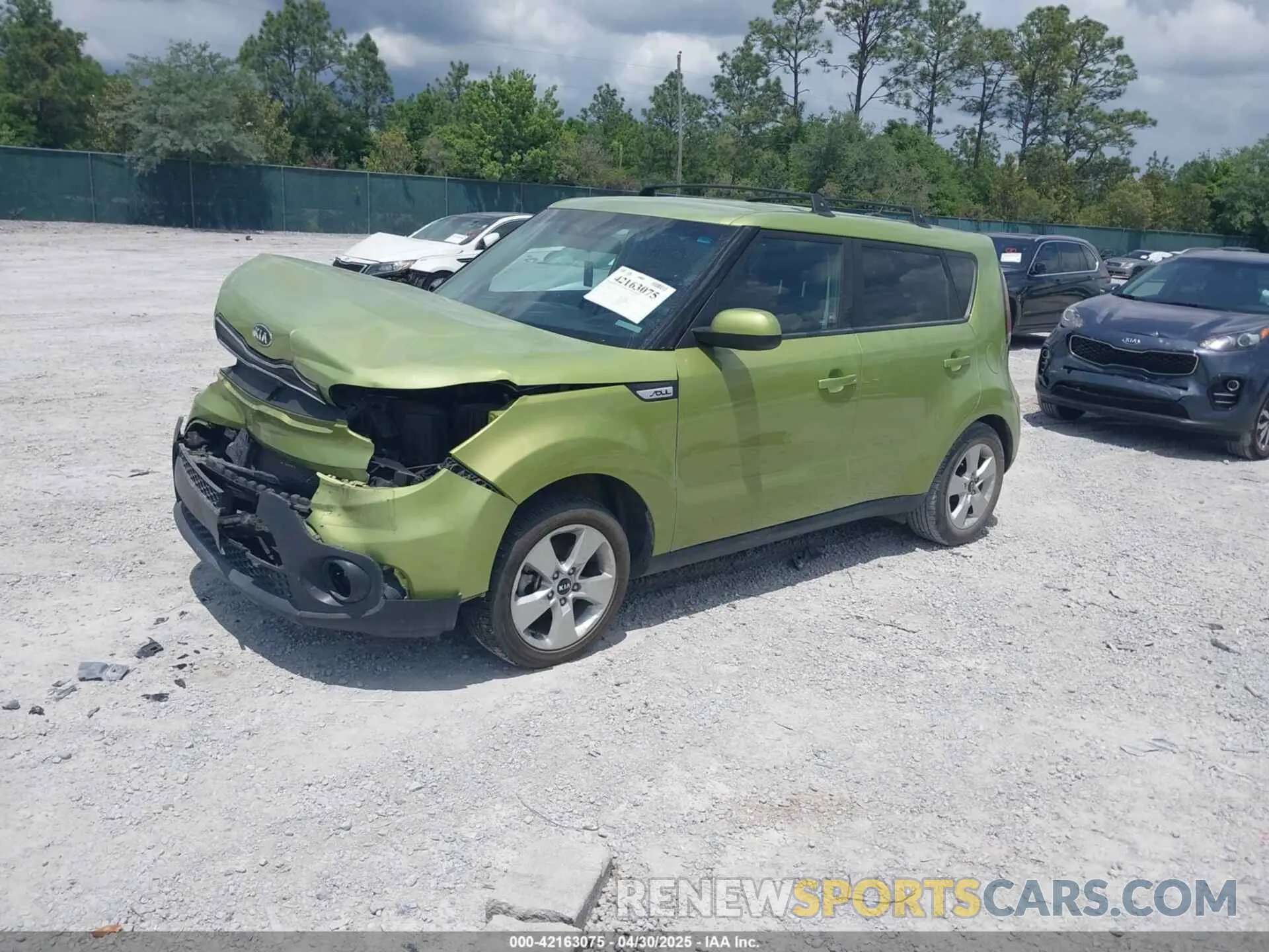 2 Photograph of a damaged car KNDJN2A26K7920520 KIA SOUL 2019