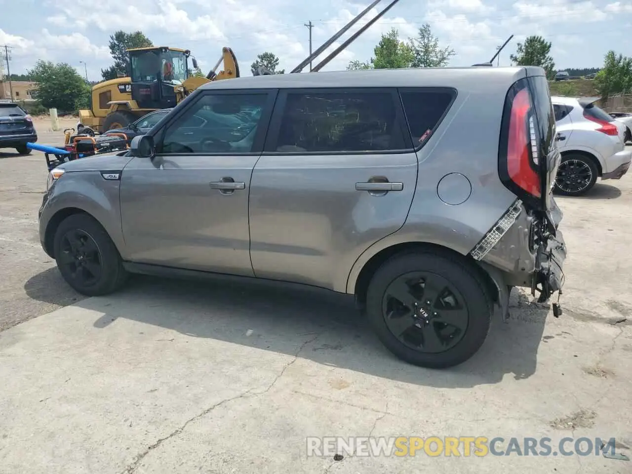 2 Photograph of a damaged car KNDJN2A27K7022296 KIA SOUL 2019