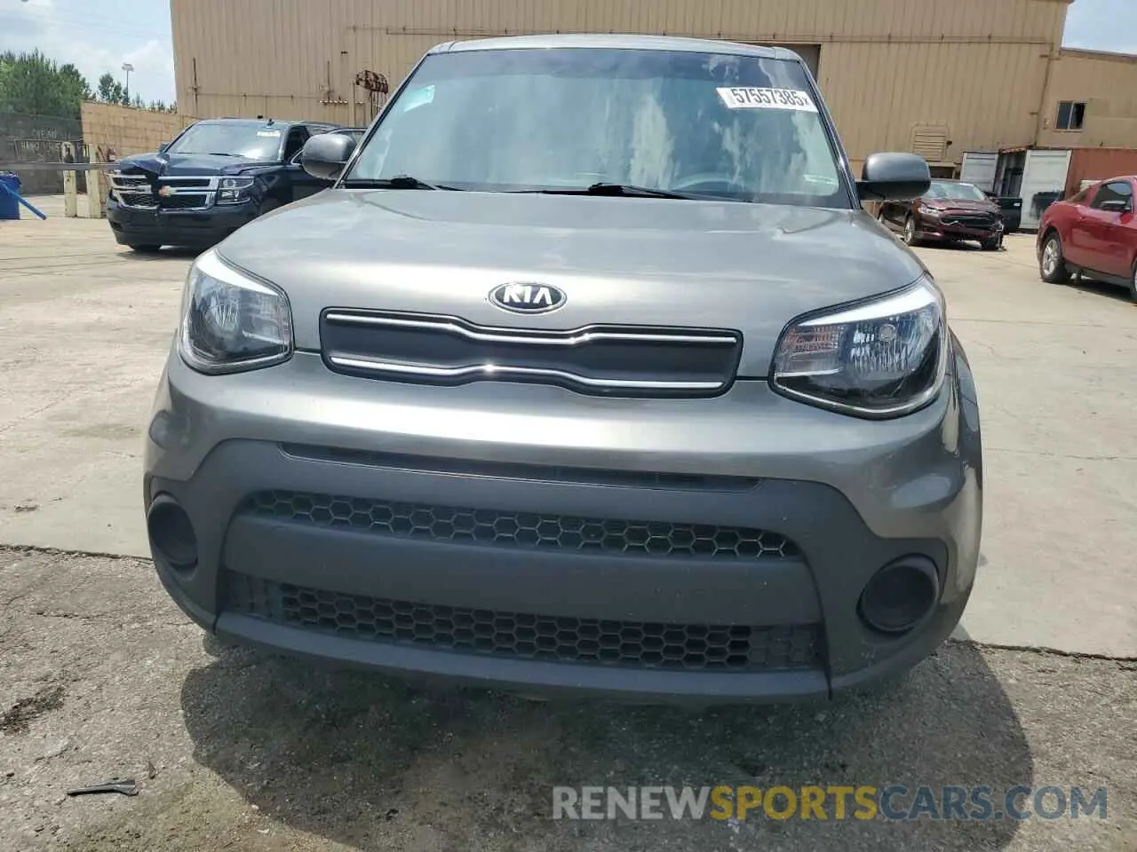 5 Photograph of a damaged car KNDJN2A27K7022296 KIA SOUL 2019