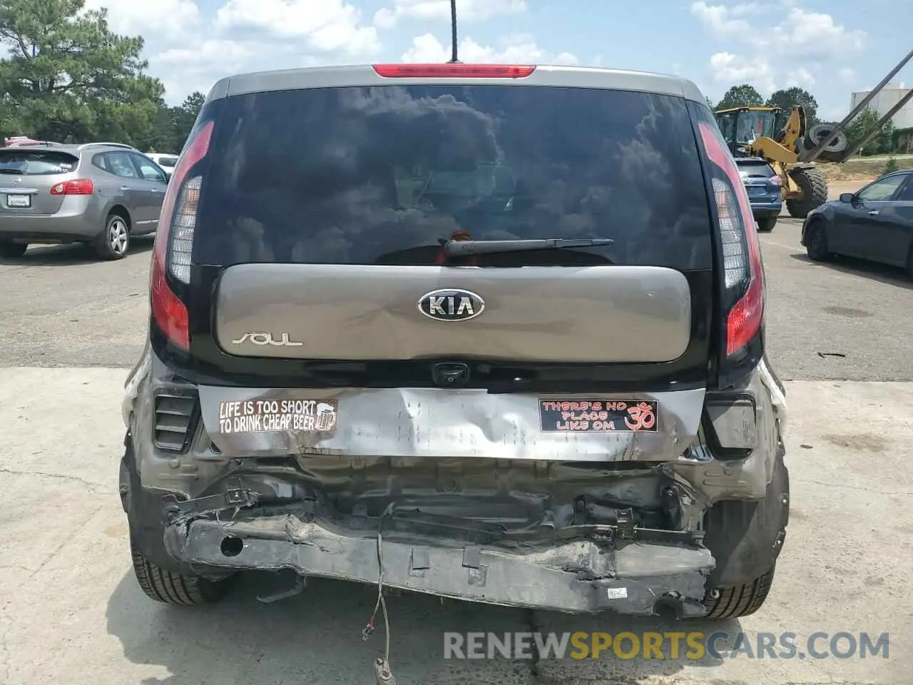 6 Photograph of a damaged car KNDJN2A27K7022296 KIA SOUL 2019