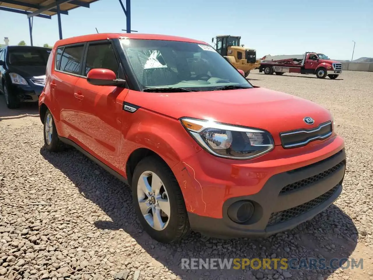4 Photograph of a damaged car KNDJN2A27K7024887 KIA SOUL 2019