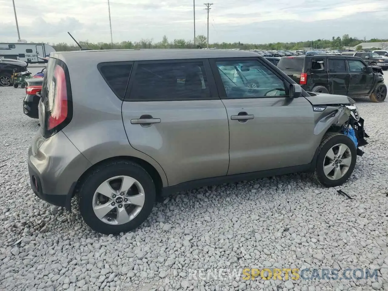 3 Photograph of a damaged car KNDJN2A27K7025358 KIA SOUL 2019