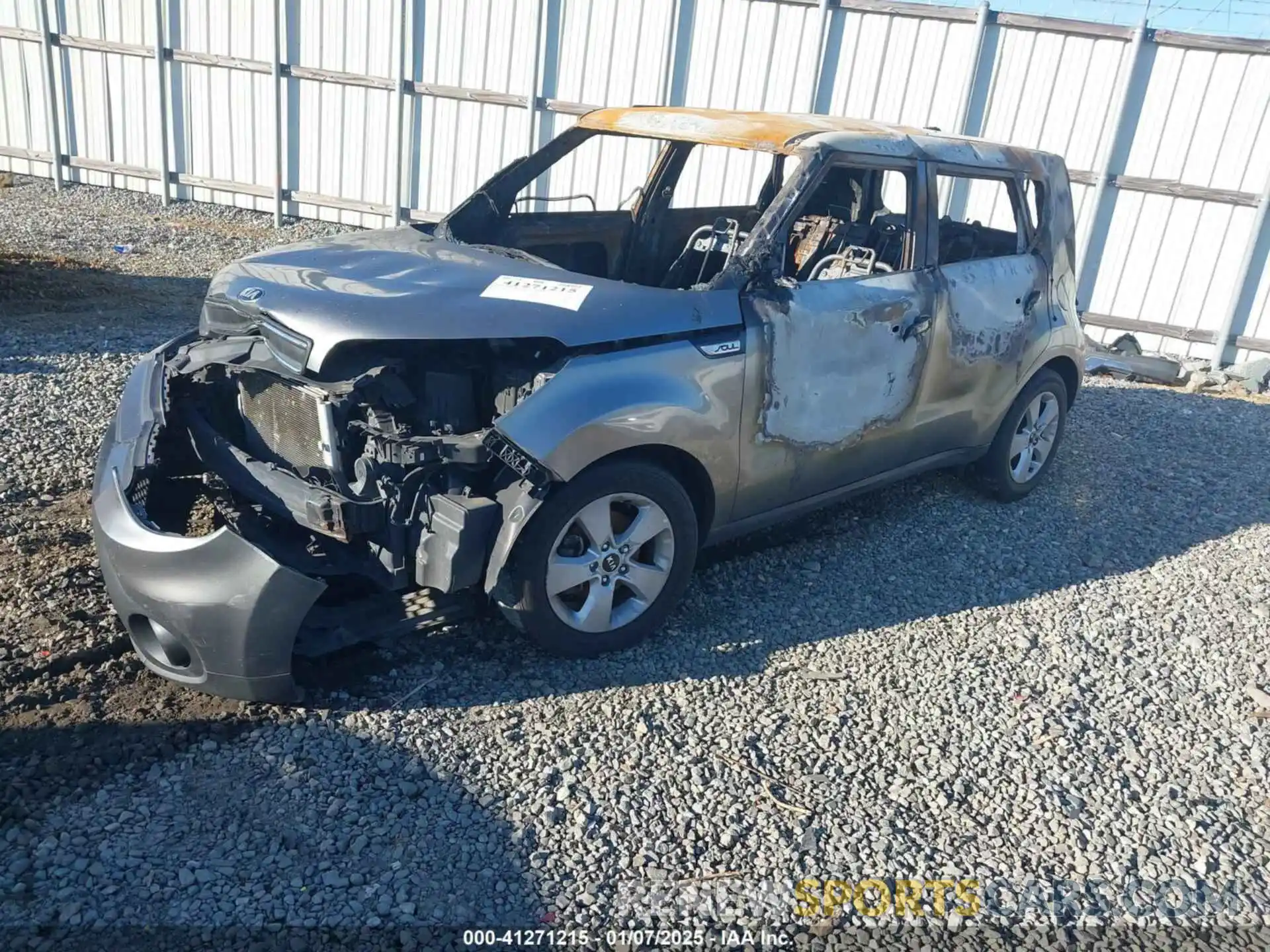 2 Photograph of a damaged car KNDJN2A27K7026171 KIA SOUL 2019