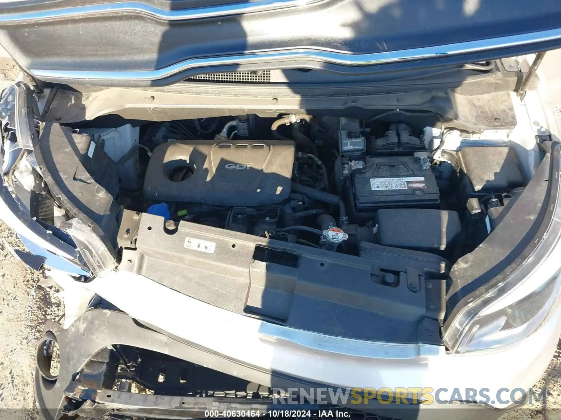 10 Photograph of a damaged car KNDJN2A27K7656644 KIA SOUL 2019
