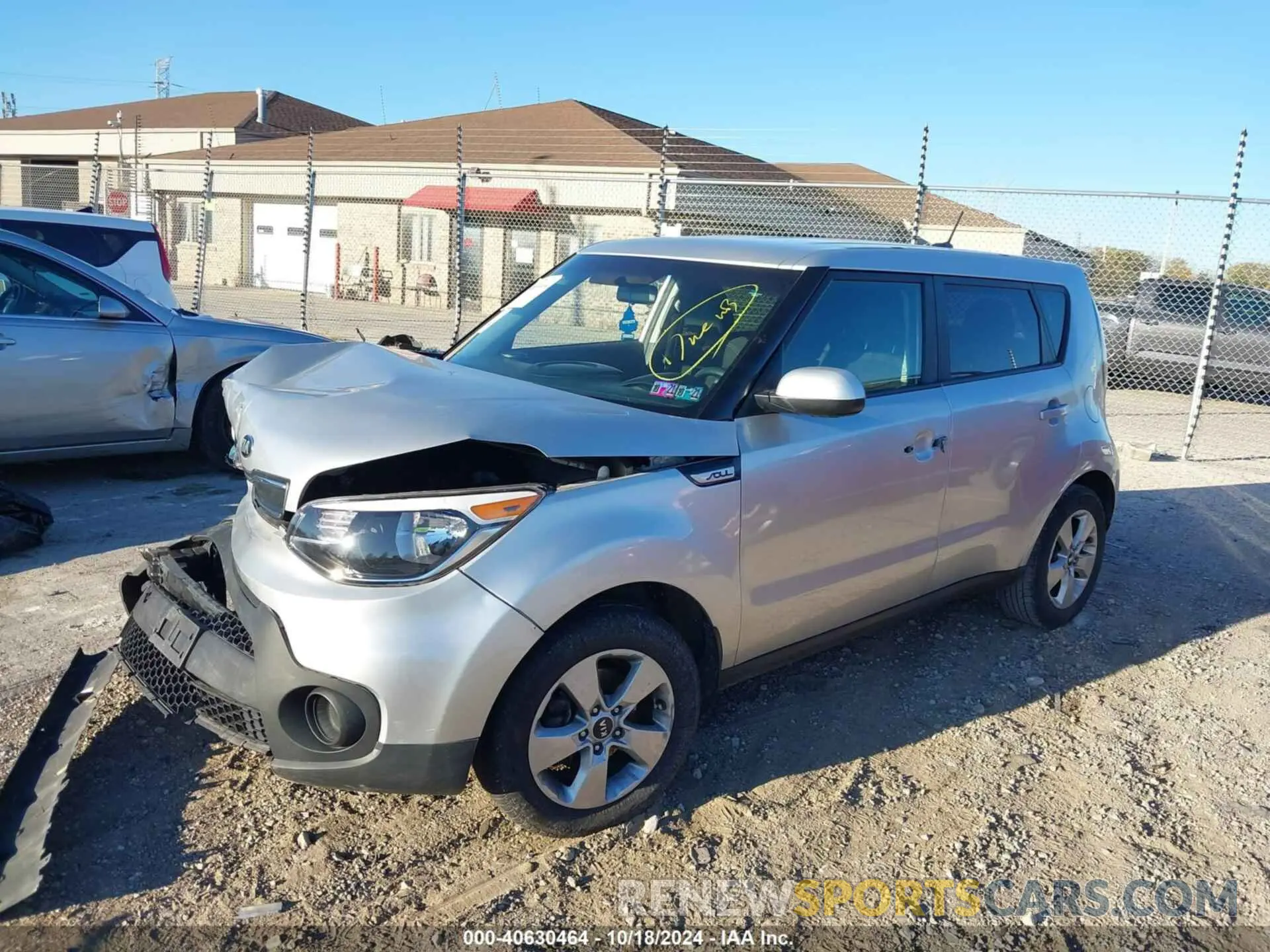 2 Photograph of a damaged car KNDJN2A27K7656644 KIA SOUL 2019