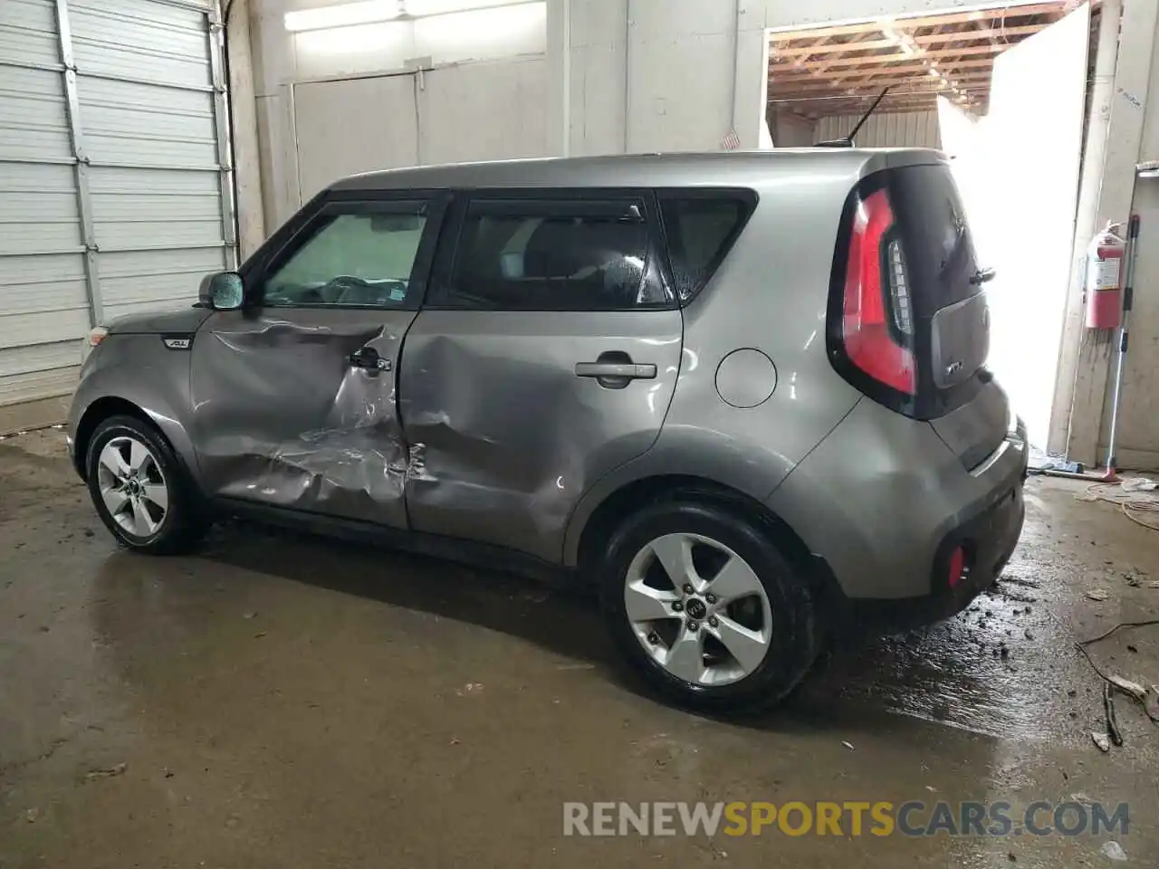 2 Photograph of a damaged car KNDJN2A27K7669703 KIA SOUL 2019