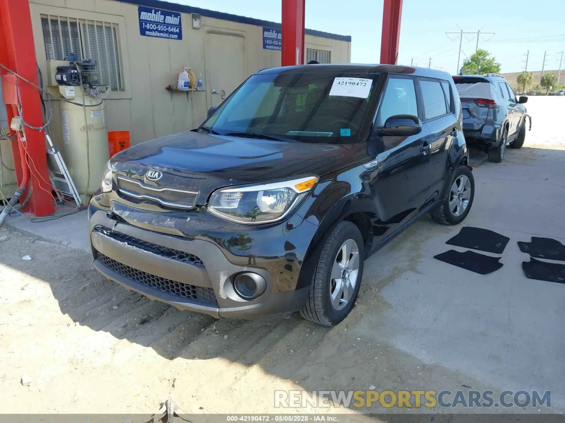 2 Photograph of a damaged car KNDJN2A27K7911003 KIA SOUL 2019