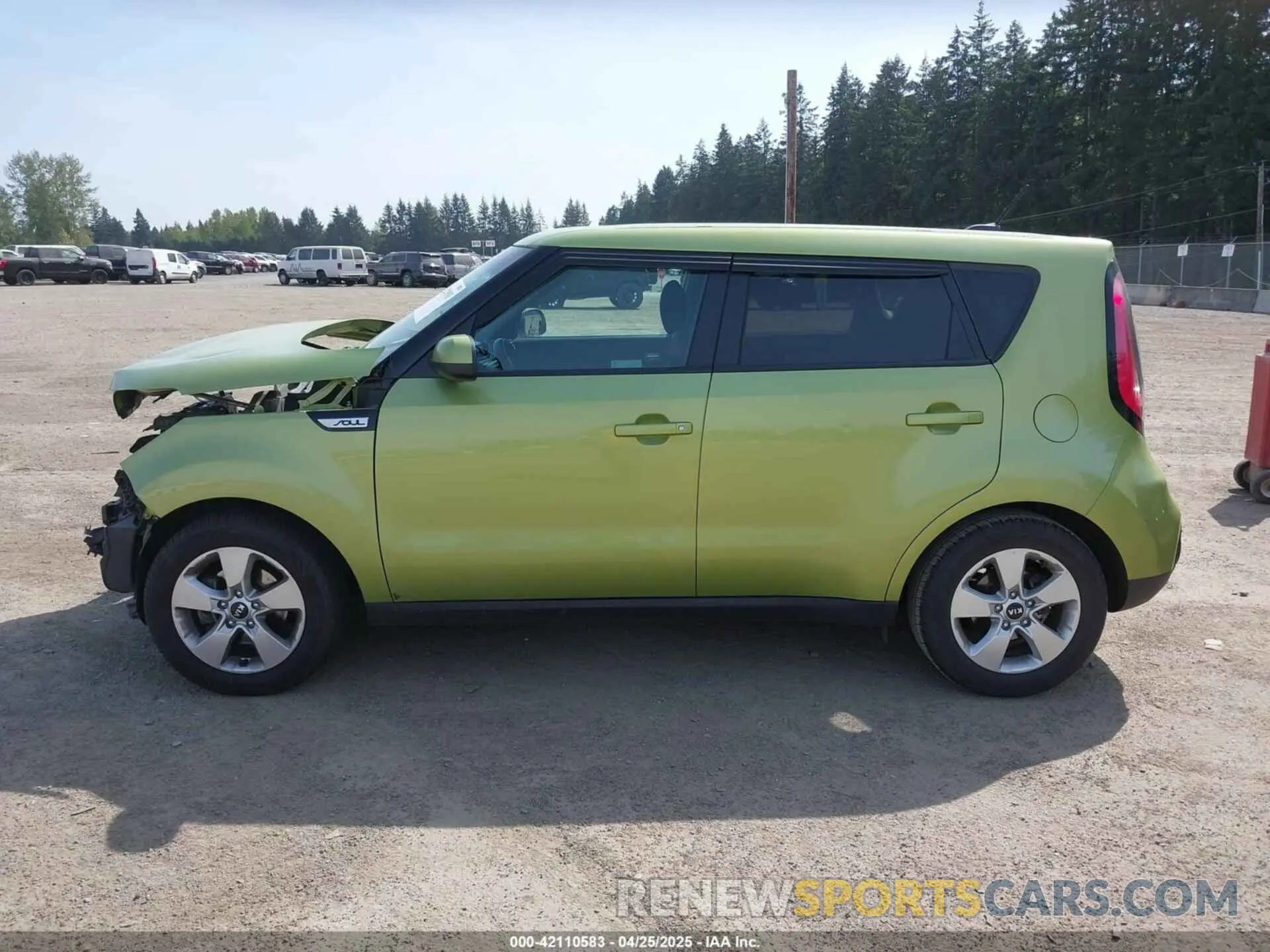 15 Photograph of a damaged car KNDJN2A27K7919179 KIA SOUL 2019