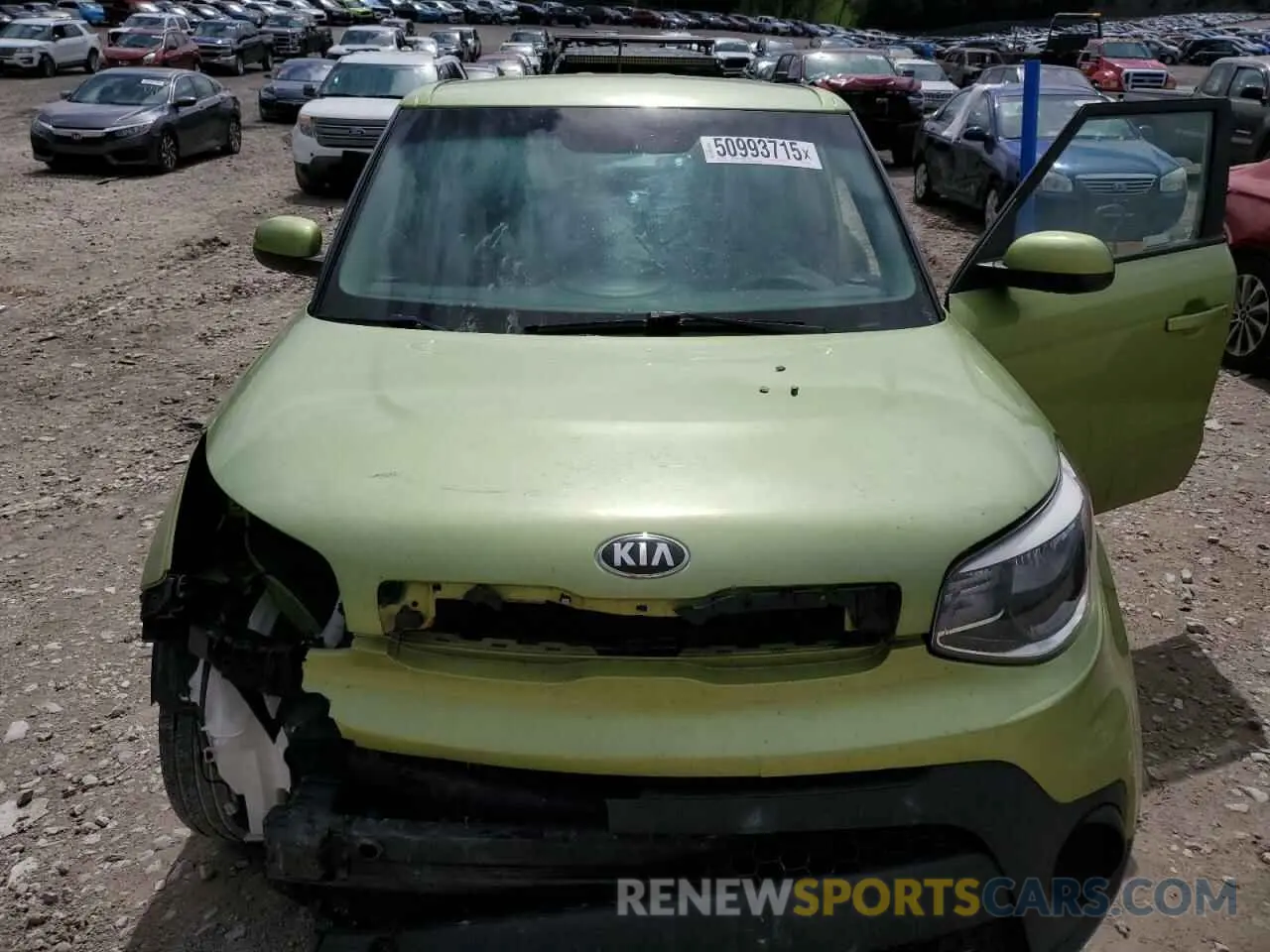 11 Photograph of a damaged car KNDJN2A27K7921448 KIA SOUL 2019