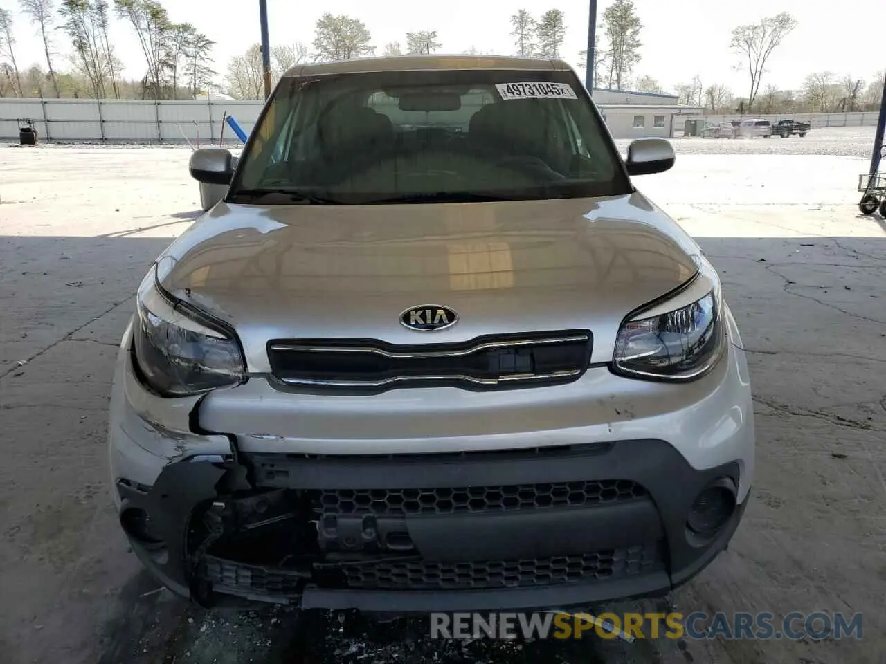 5 Photograph of a damaged car KNDJN2A28K7002798 KIA SOUL 2019