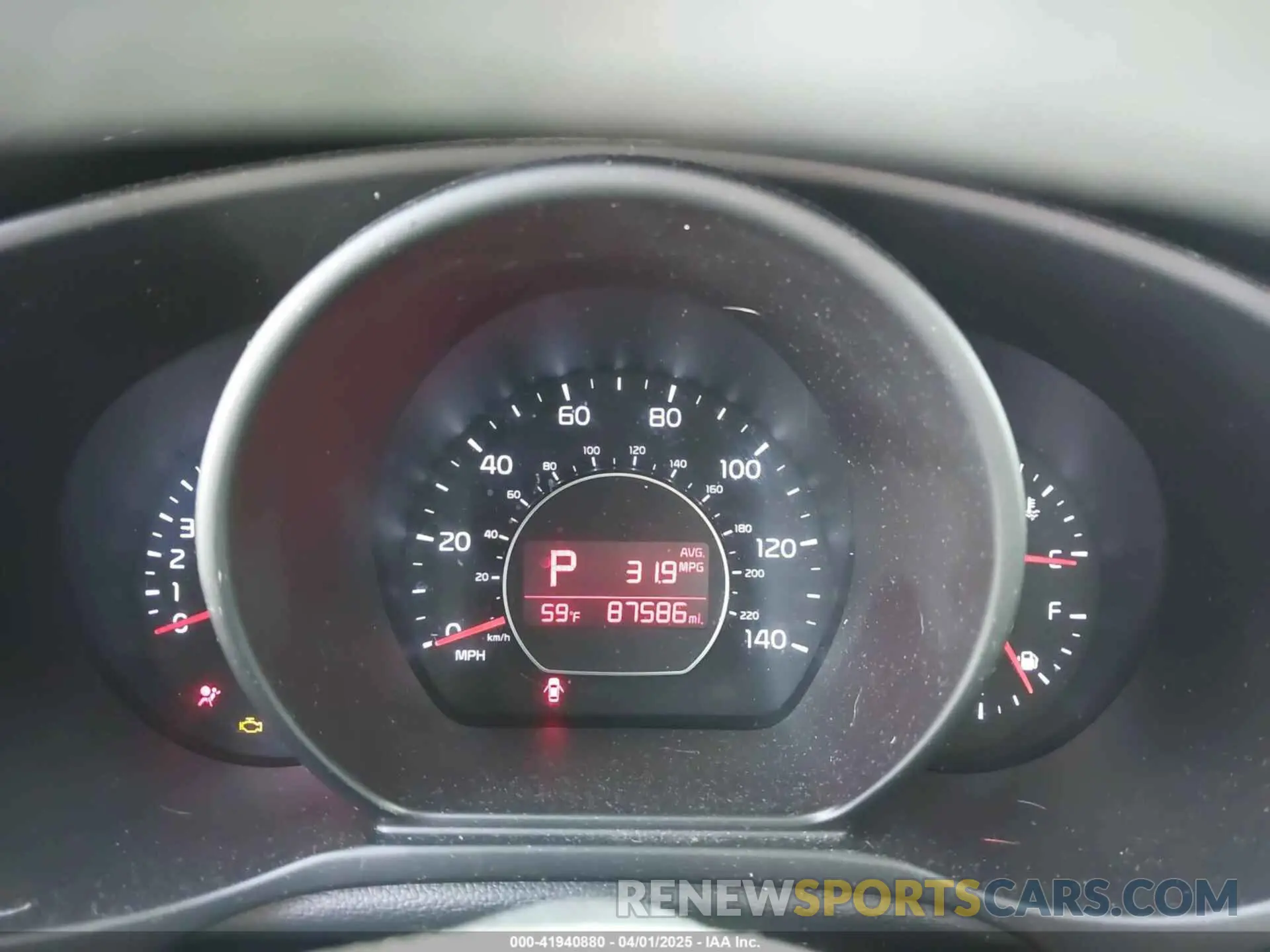 7 Photograph of a damaged car KNDJN2A28K7007080 KIA SOUL 2019