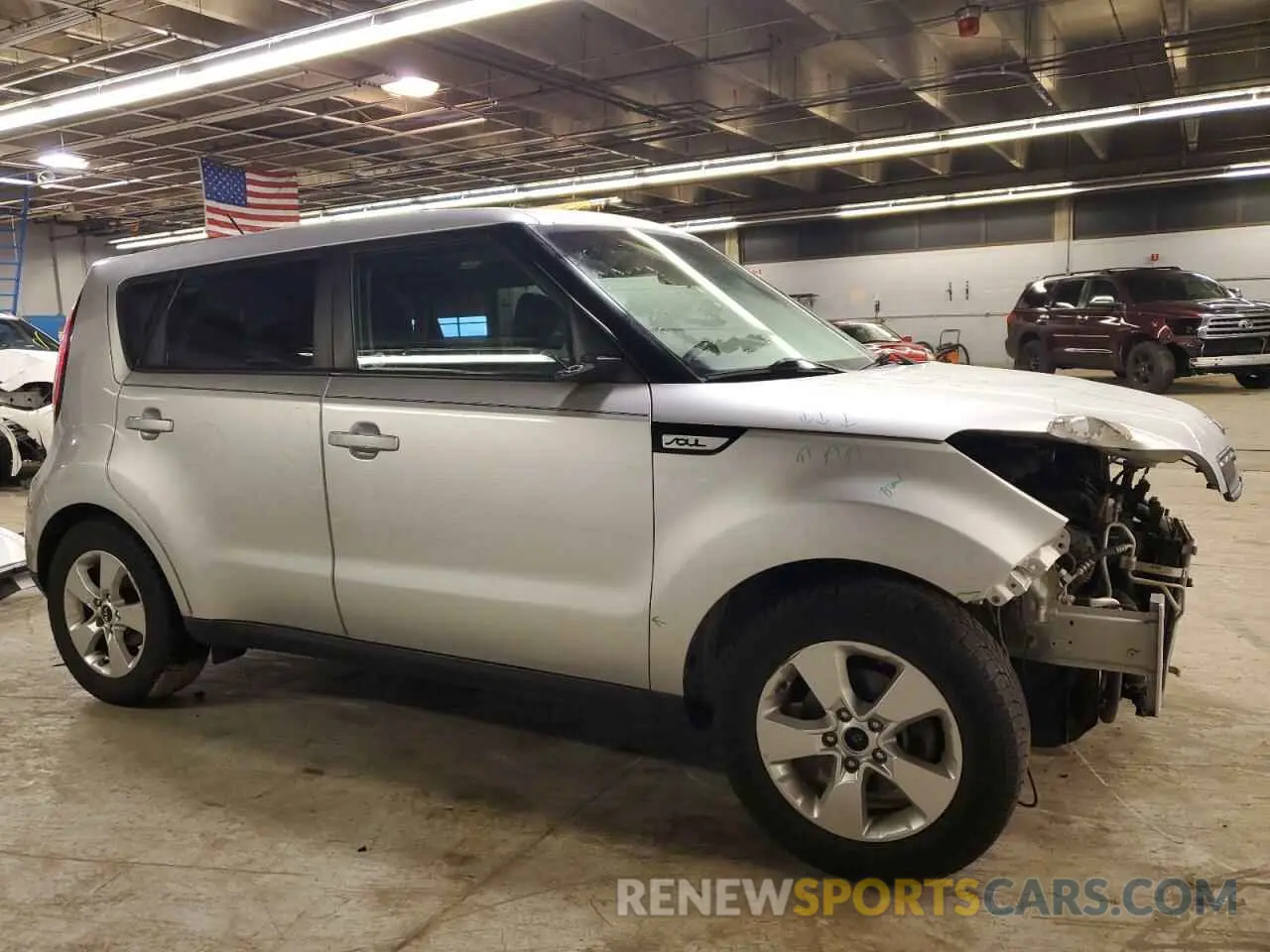 4 Photograph of a damaged car KNDJN2A28K7010710 KIA SOUL 2019