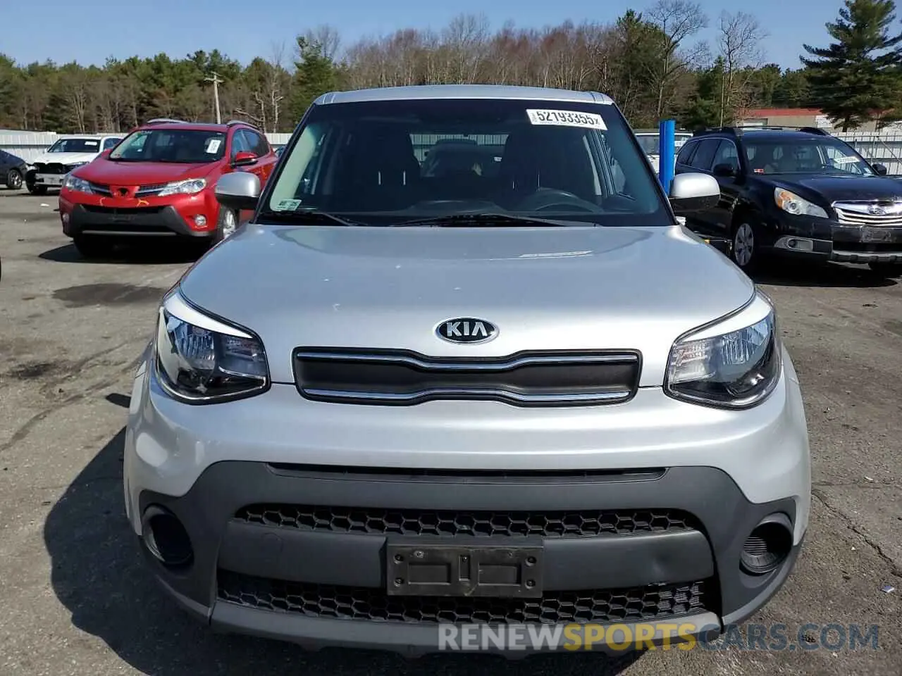5 Photograph of a damaged car KNDJN2A28K7019522 KIA SOUL 2019
