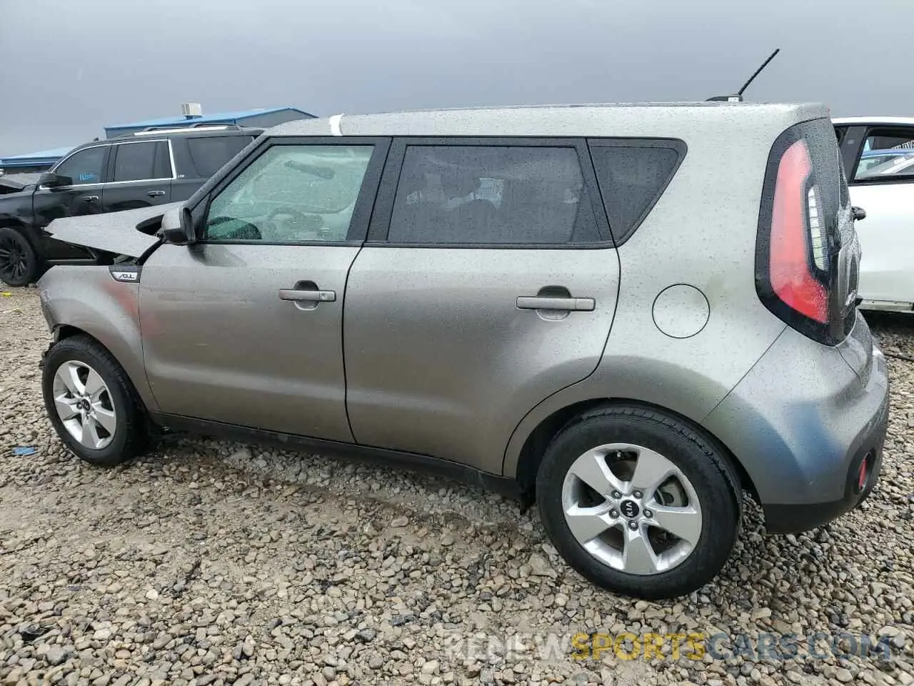 2 Photograph of a damaged car KNDJN2A28K7025384 KIA SOUL 2019