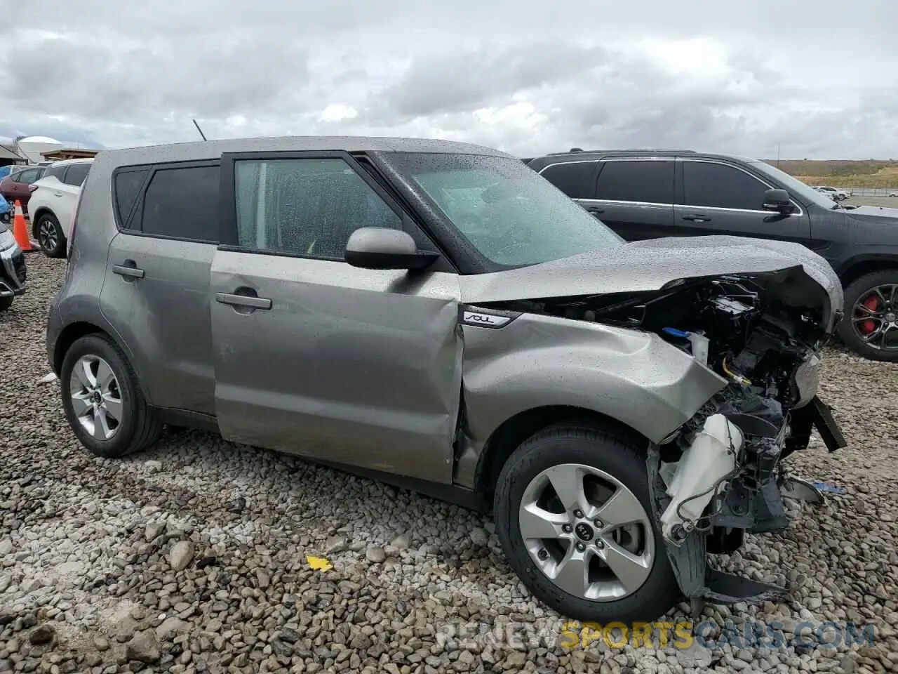 4 Photograph of a damaged car KNDJN2A28K7025384 KIA SOUL 2019