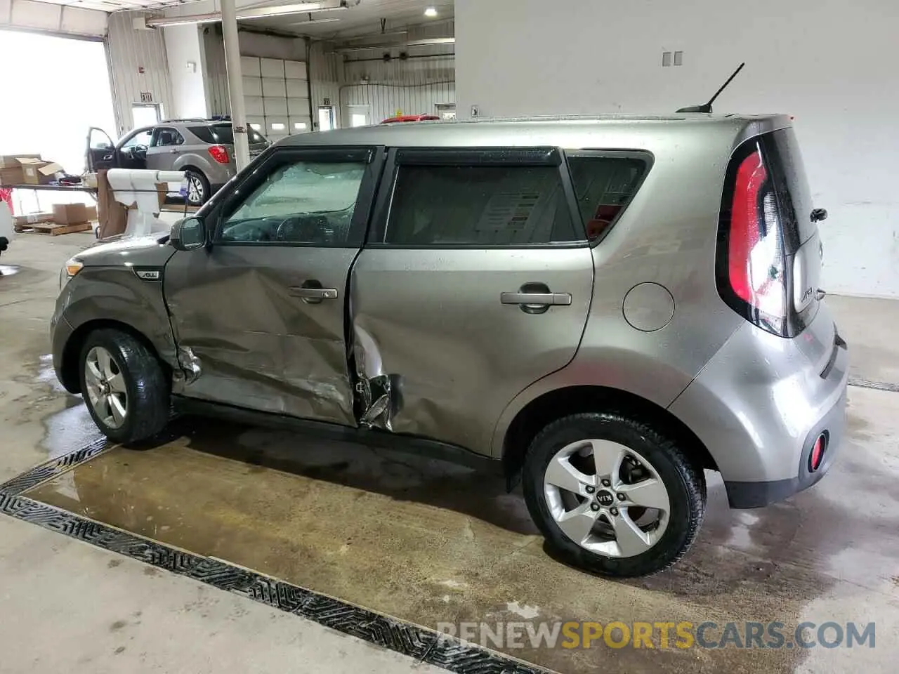 2 Photograph of a damaged car KNDJN2A28K7656703 KIA SOUL 2019