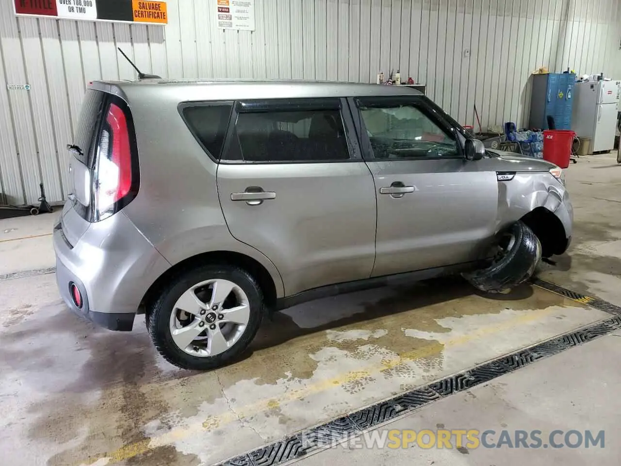 3 Photograph of a damaged car KNDJN2A28K7656703 KIA SOUL 2019