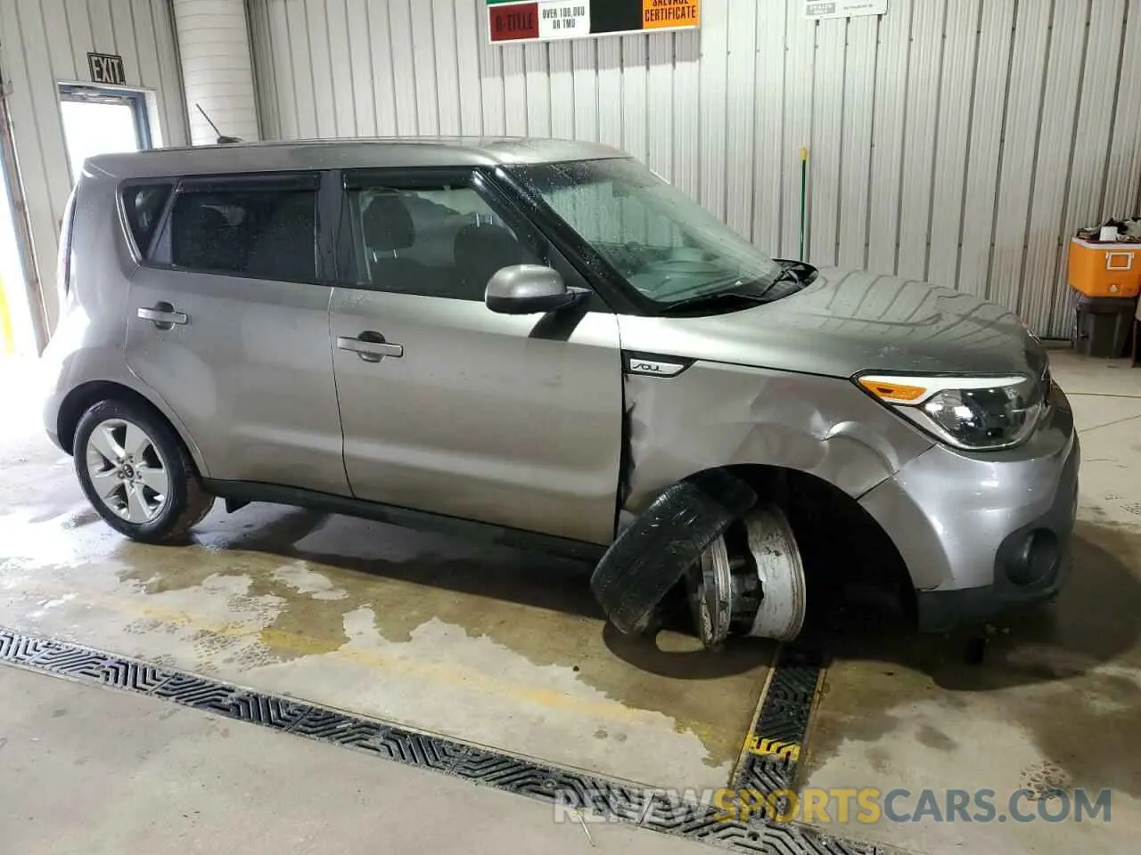 4 Photograph of a damaged car KNDJN2A28K7656703 KIA SOUL 2019