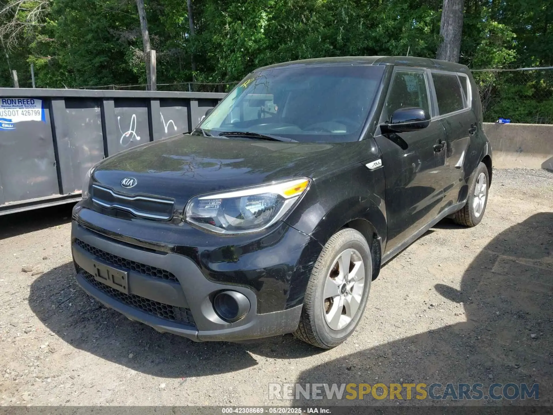 2 Photograph of a damaged car KNDJN2A28K7686252 KIA SOUL 2019