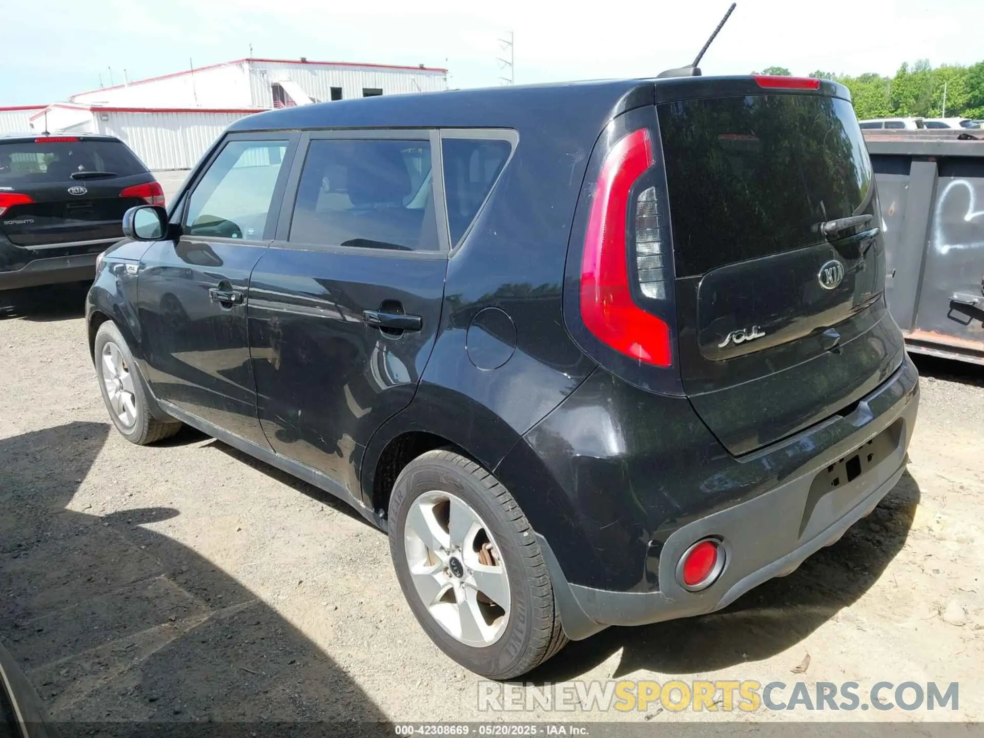 3 Photograph of a damaged car KNDJN2A28K7686252 KIA SOUL 2019