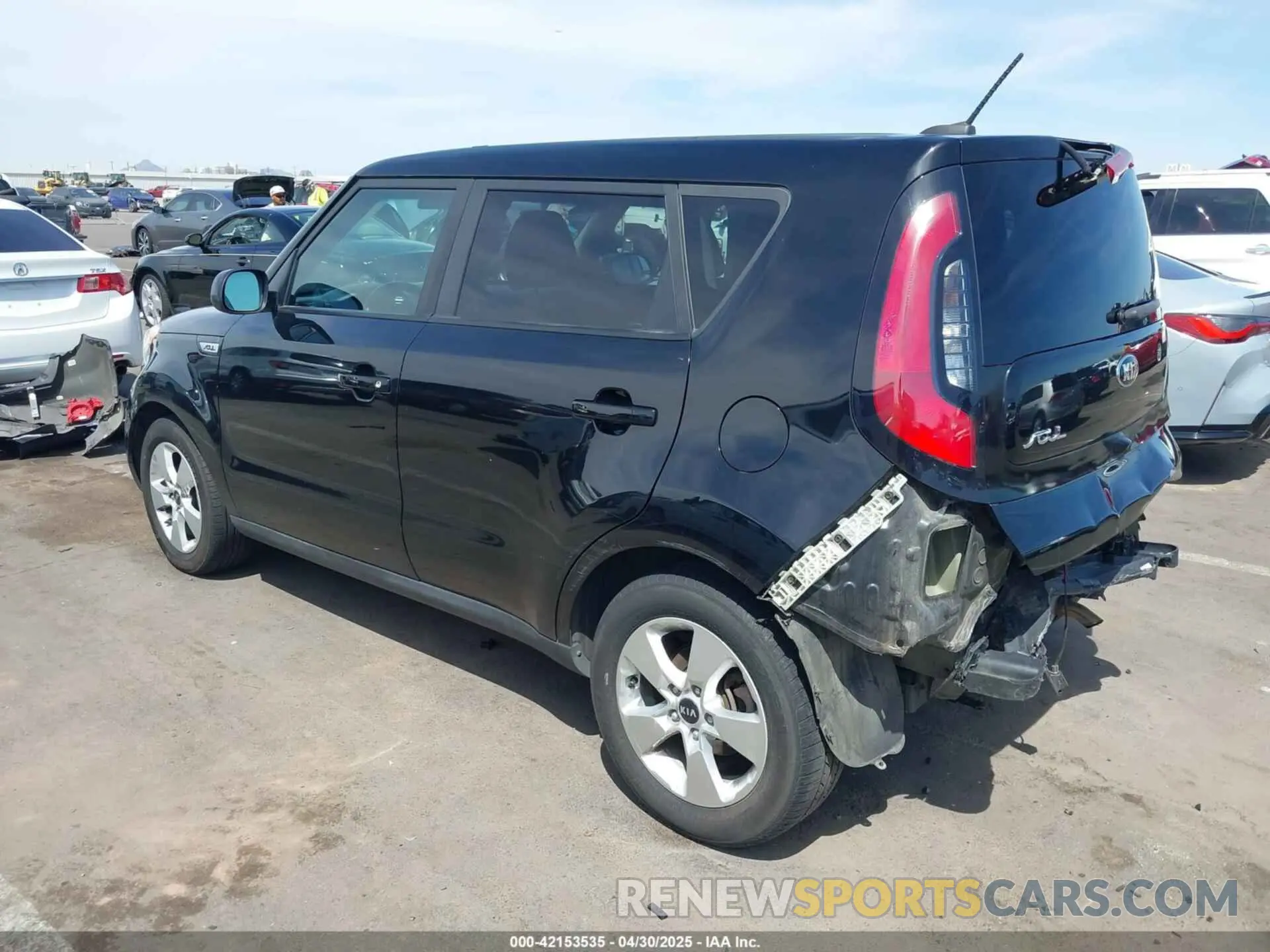 3 Photograph of a damaged car KNDJN2A28K7688177 KIA SOUL 2019